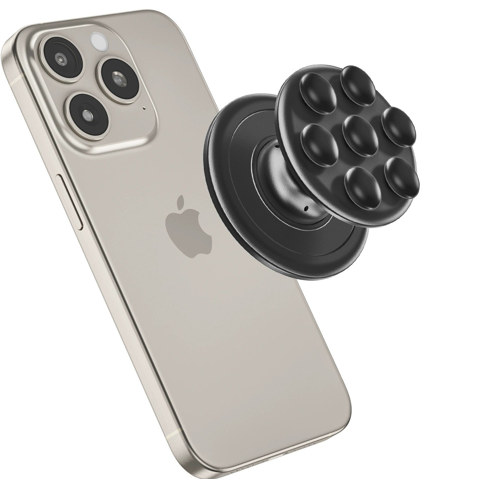 Phone Grip for MagSafe Magnetic Phone Airbag Holder Suck-Up Mount Silicone Suction Cup Stand