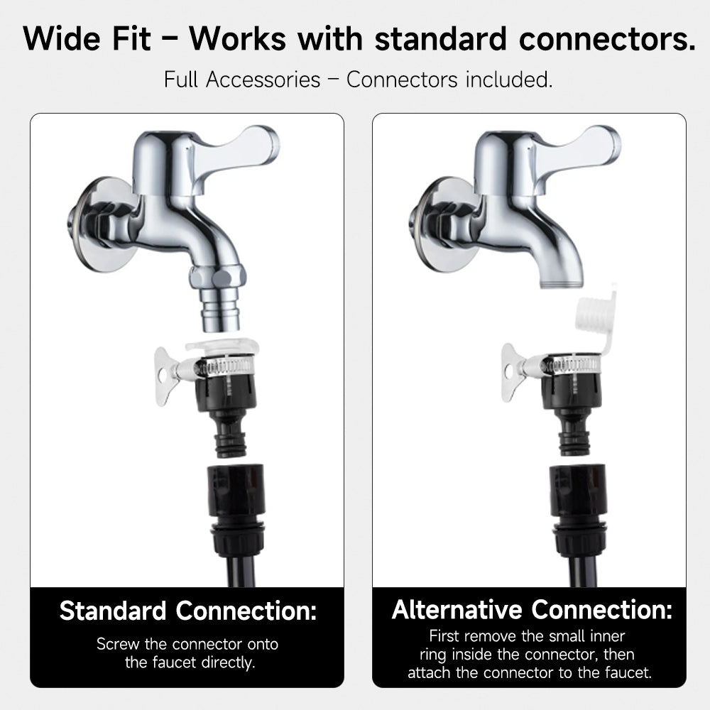 2 PCS High Pressure Garden Hose Nozzle Set