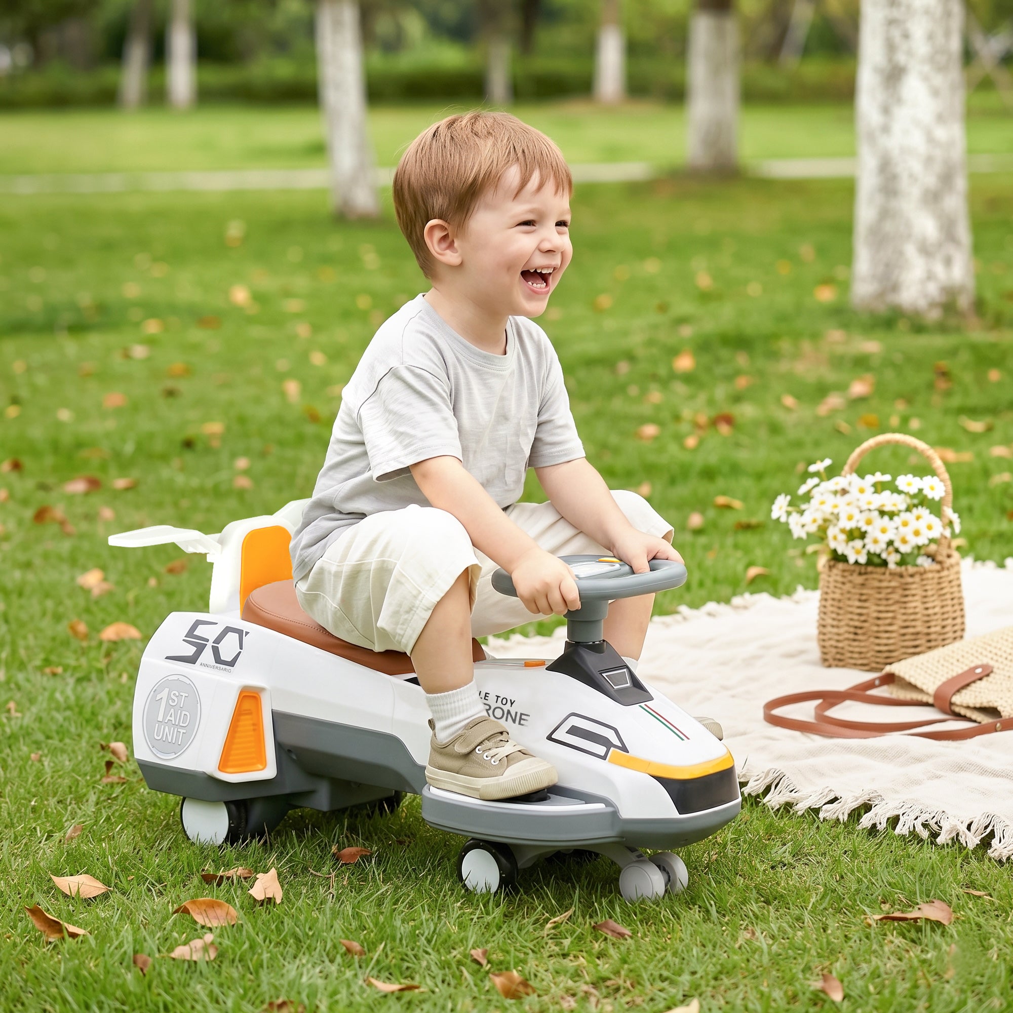 Electric Wiggle Car for Kids