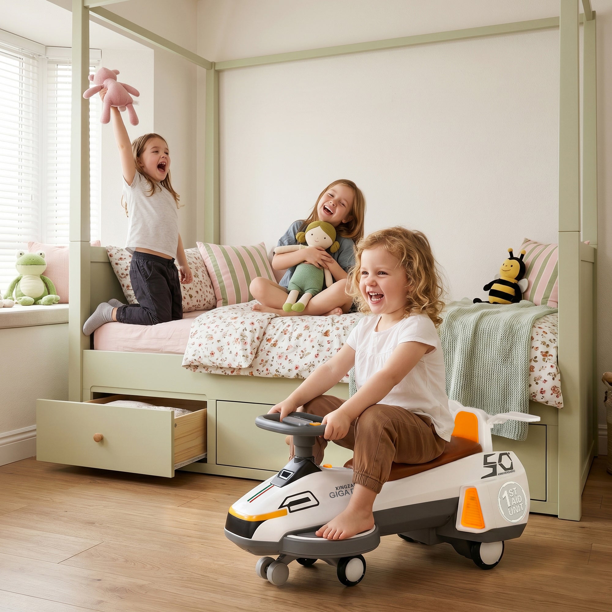 Electric Wiggle Car for Kids