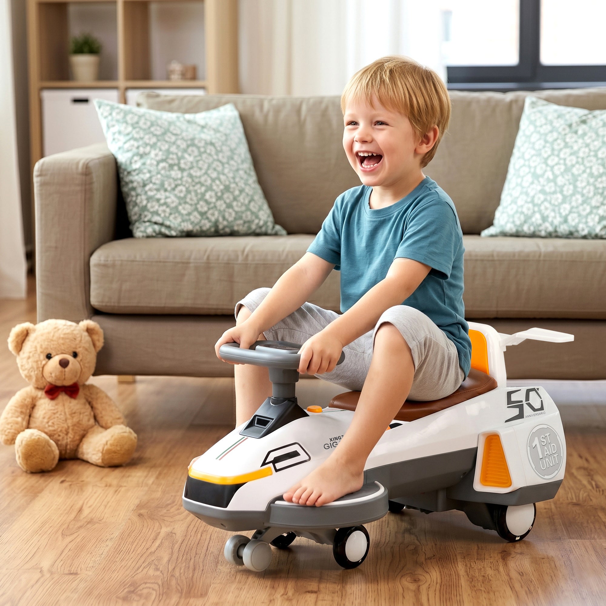Electric Wiggle Car for Kids