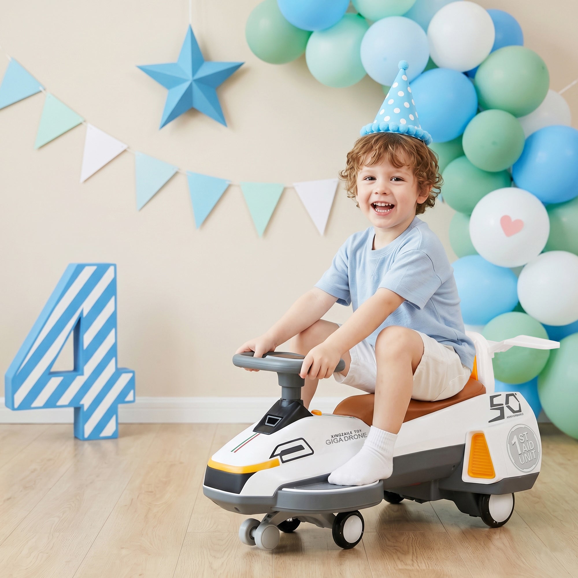 Electric Wiggle Car for Kids