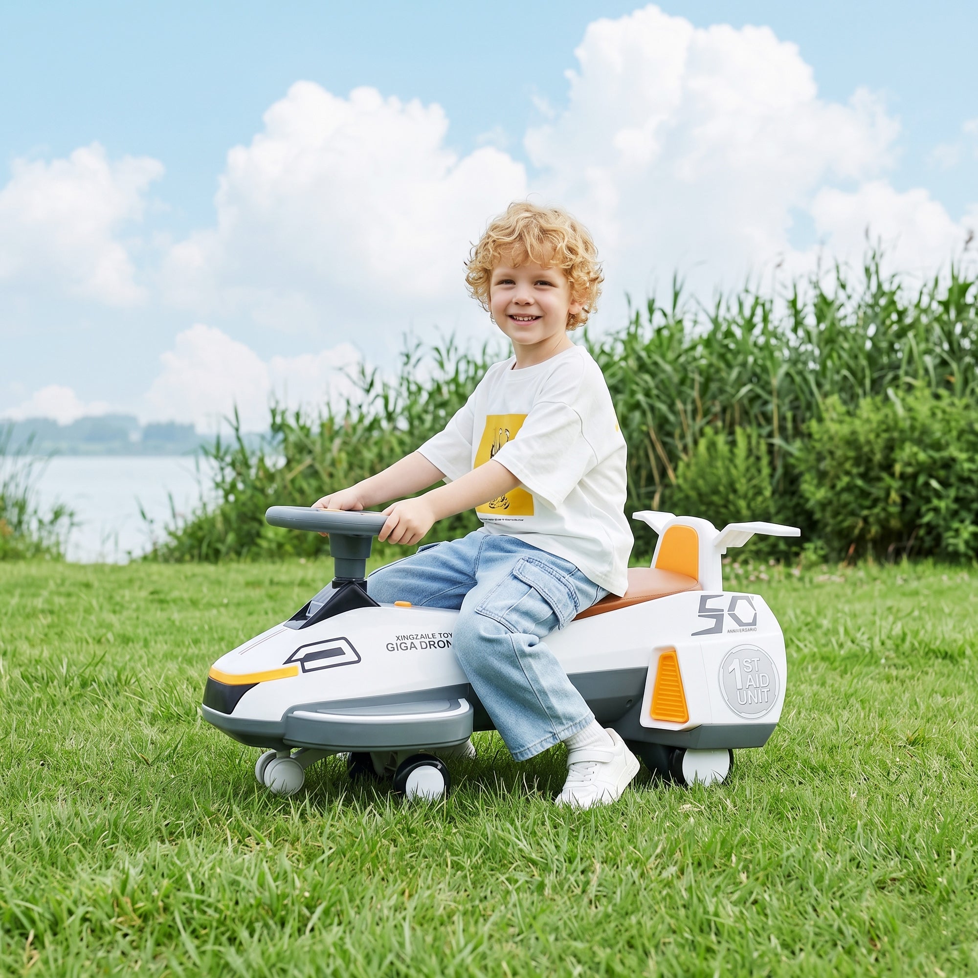 Electric Wiggle Car for Kids