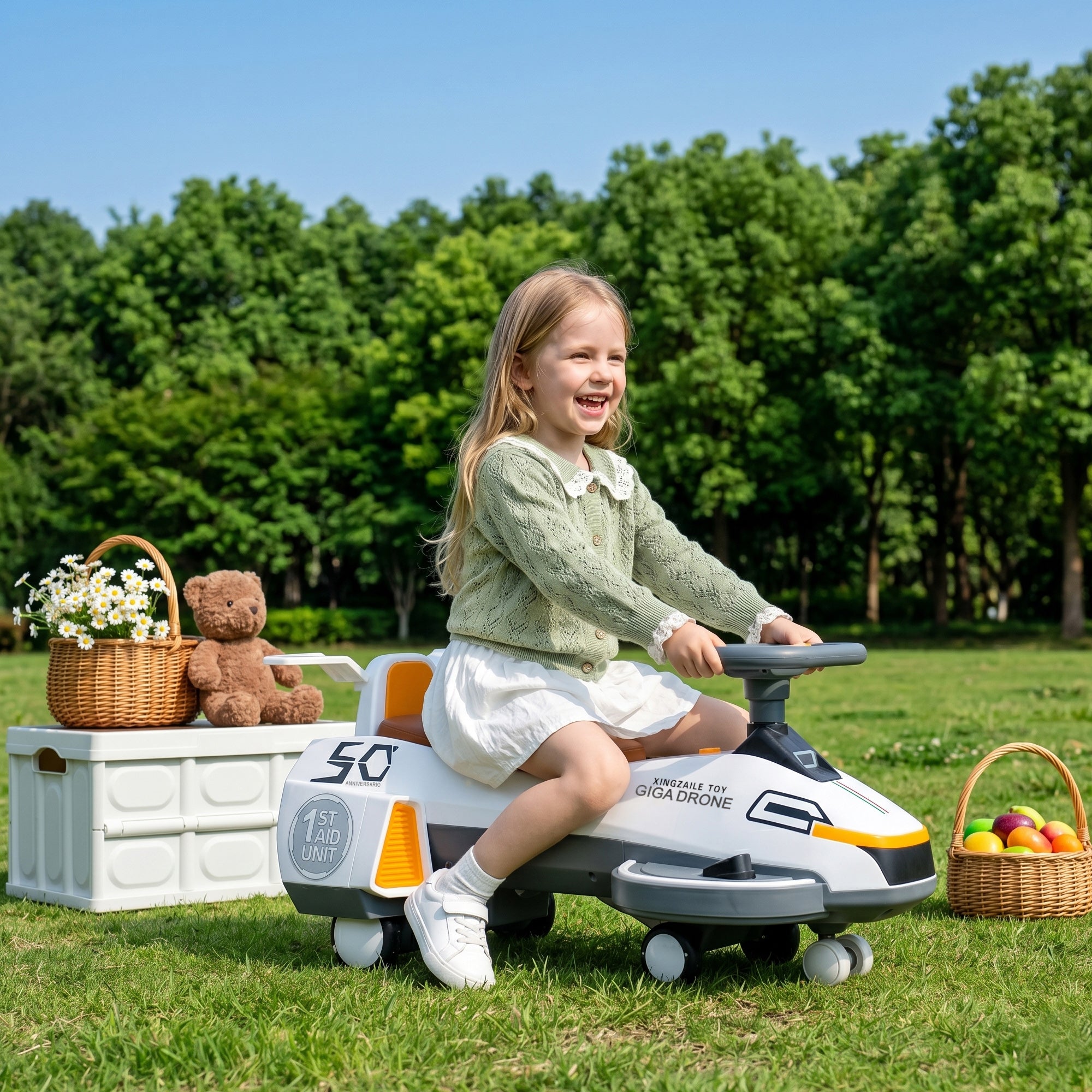 Electric Wiggle Car for Kids