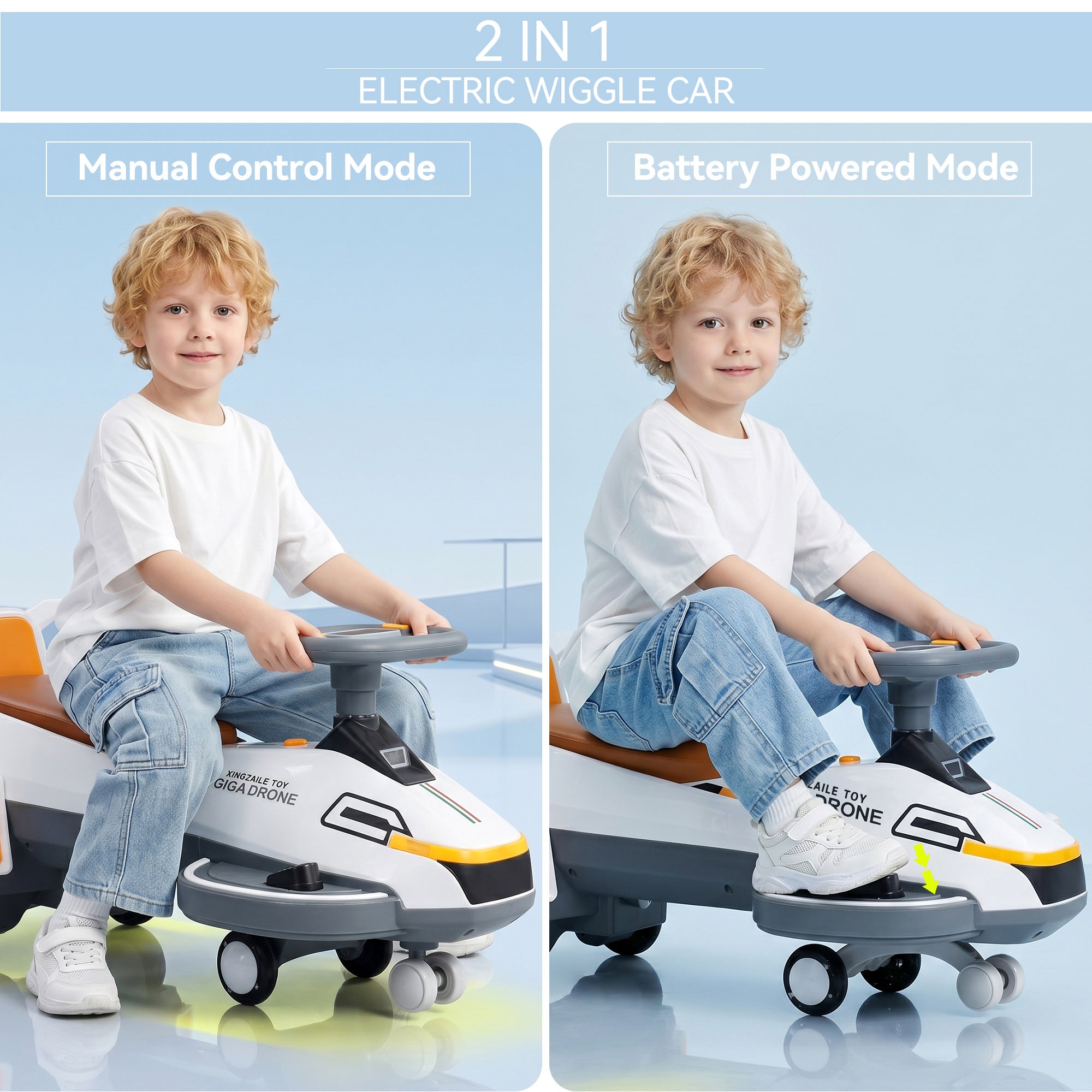 Electric Wiggle Car for Kids