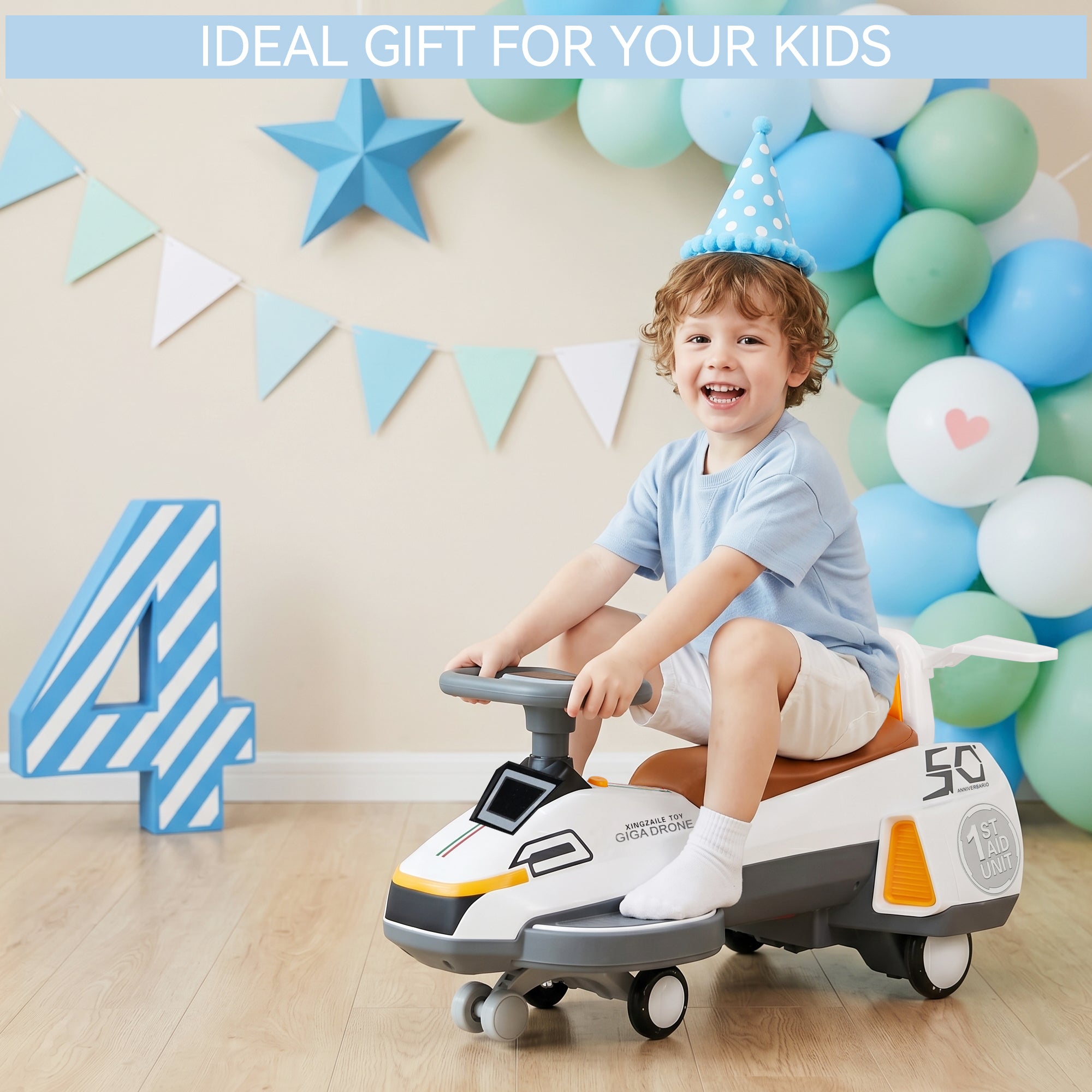 Electric Wiggle Car for Kids