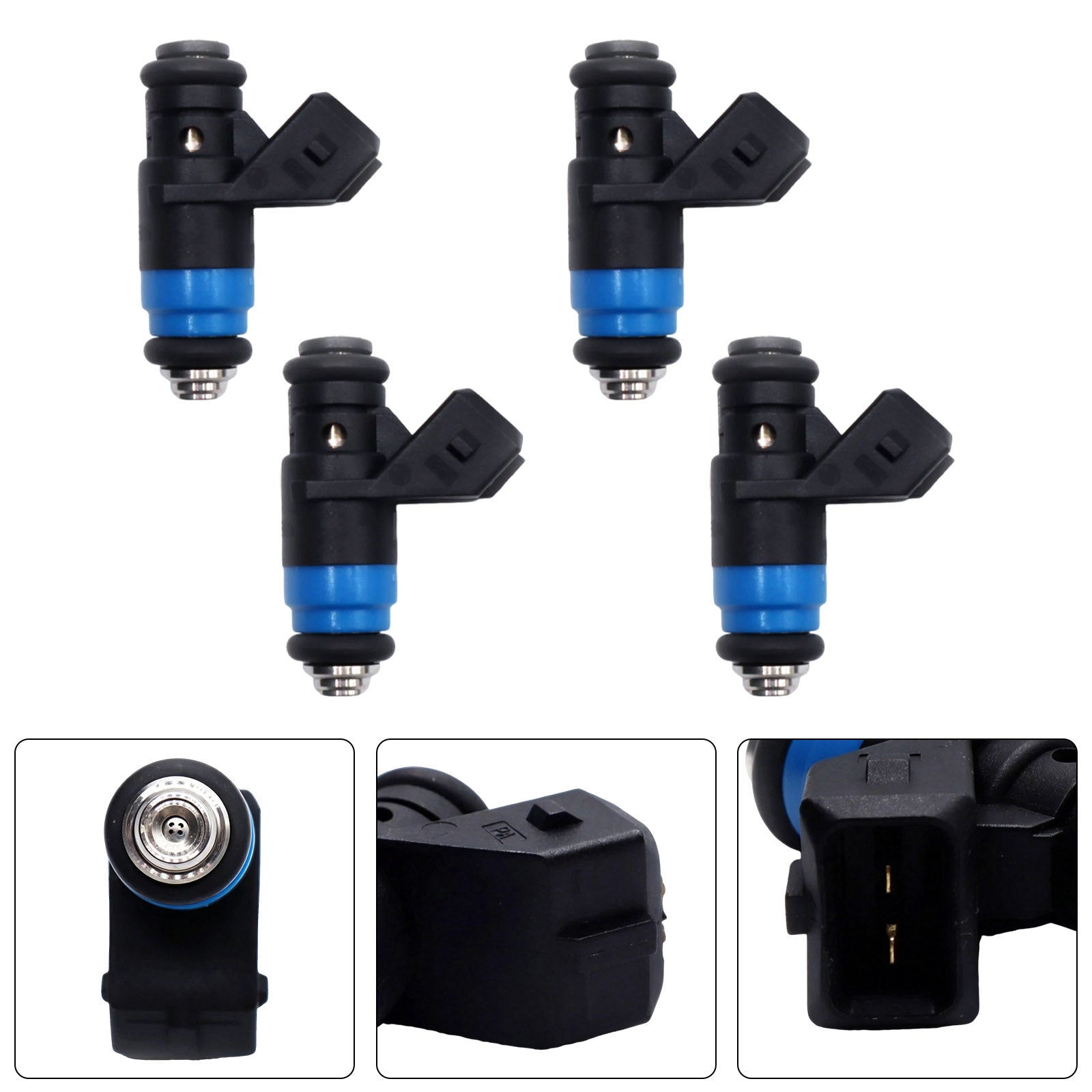 4Pcs Fuel Injector 630CC 60lb For Siemens Deka Short pico FI114962 107962