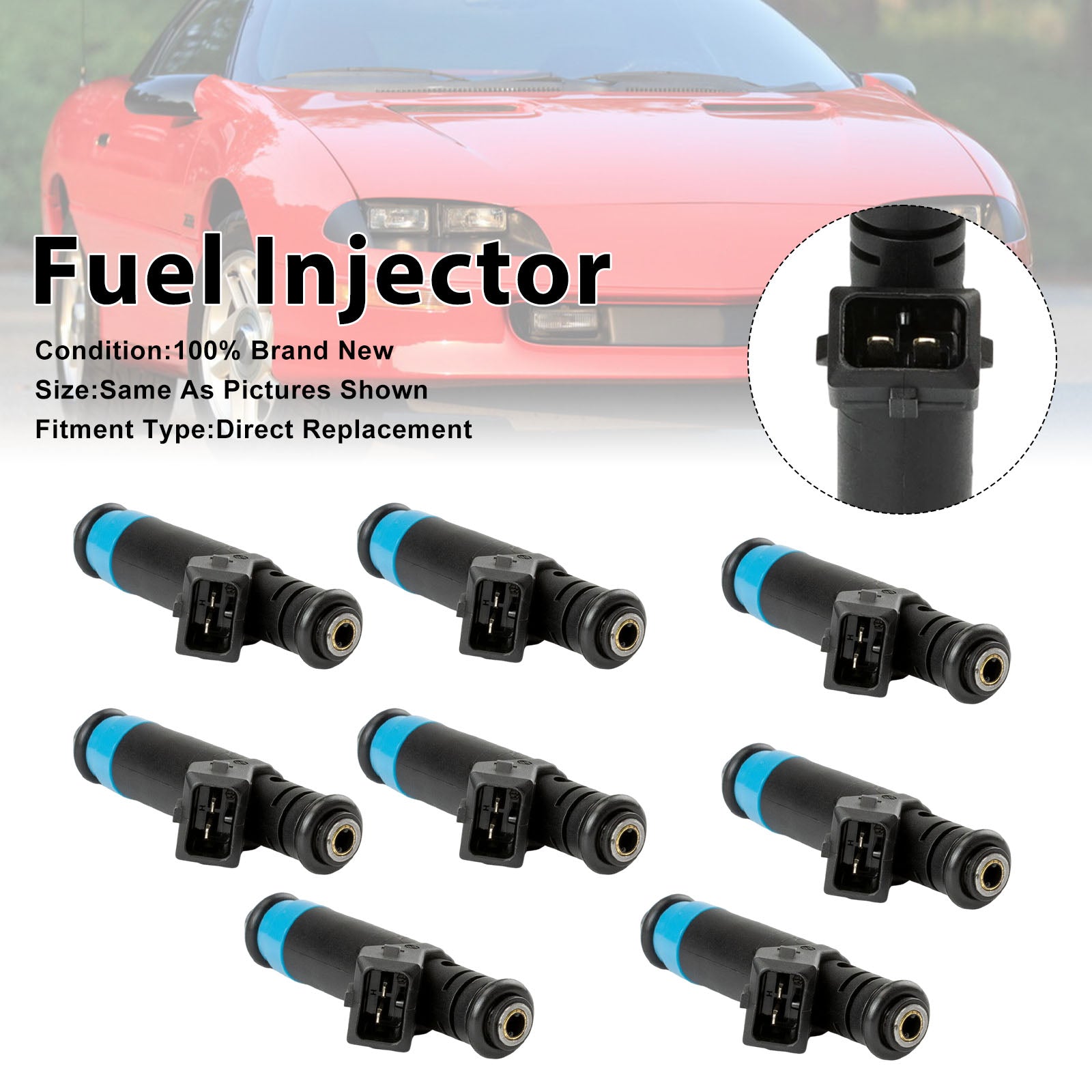 8Pcs Fuel Injector For Chevrolet Camaro 93-02 Corvette 1997-2004 FI114991