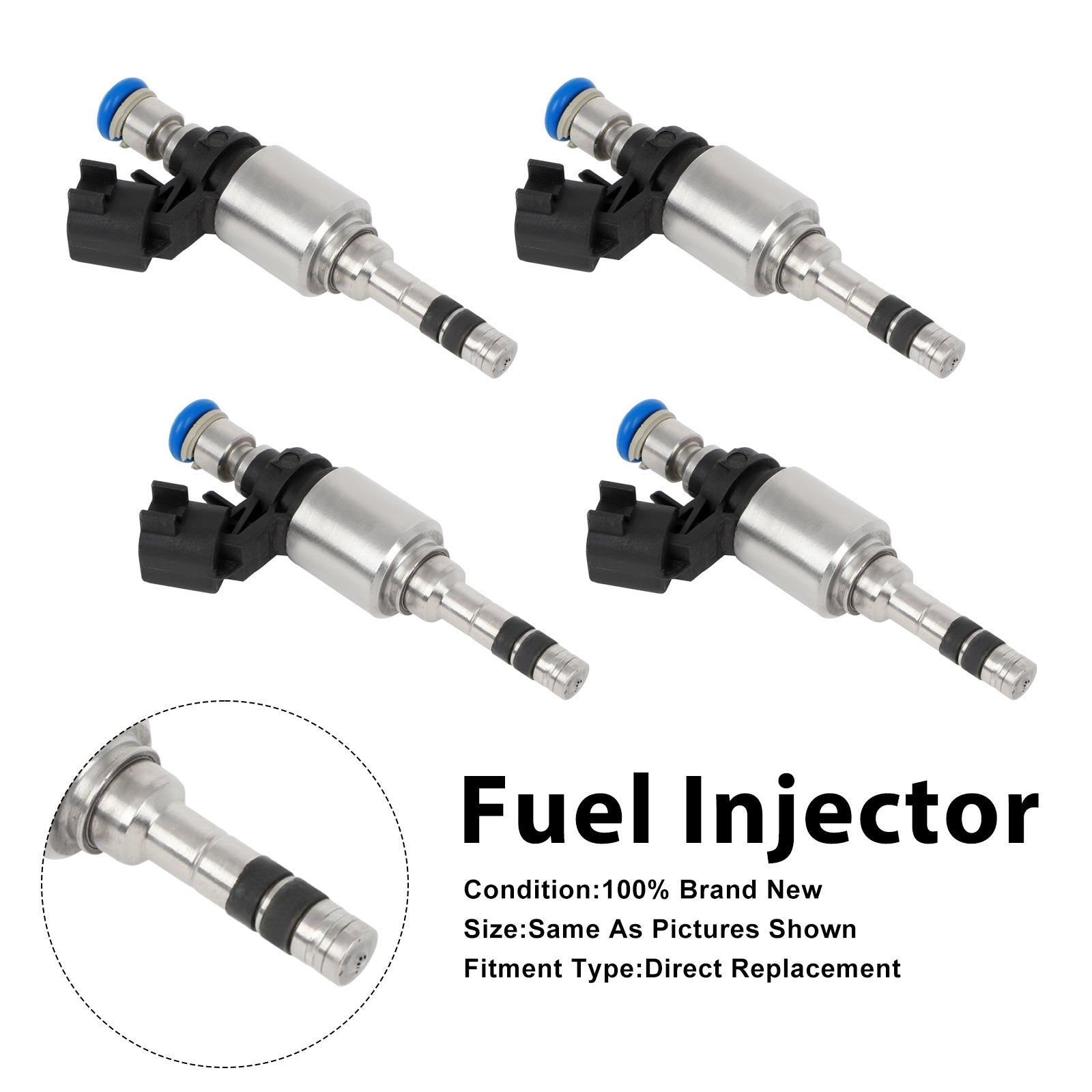 4Pcs Fuel Injector For Chevrolet Malibu 13-15 Colorado 2015-2022 12627093