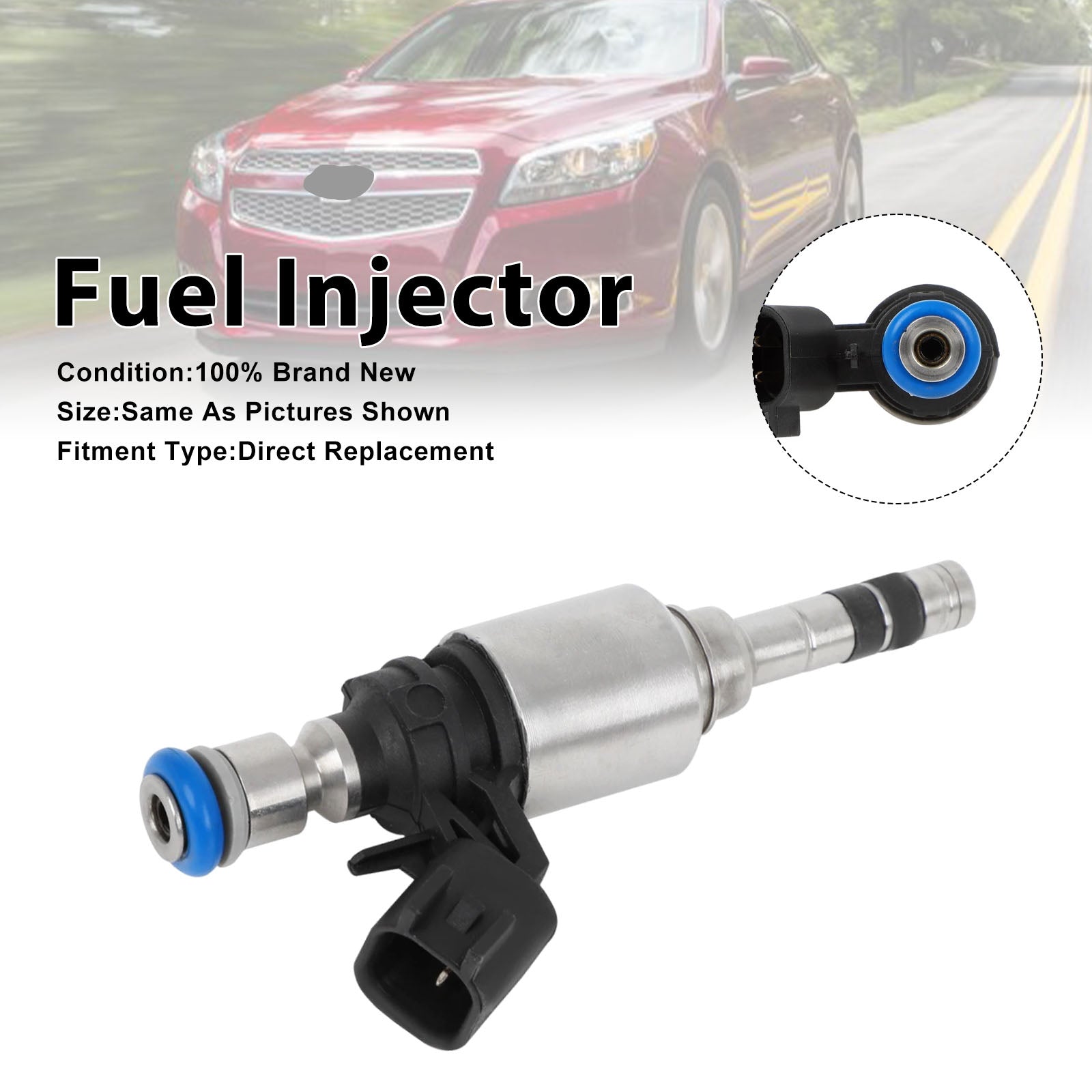 1Pcs Fuel Injector For Chevrolet Malibu 13-15 Colorado 2015-2022 12627093