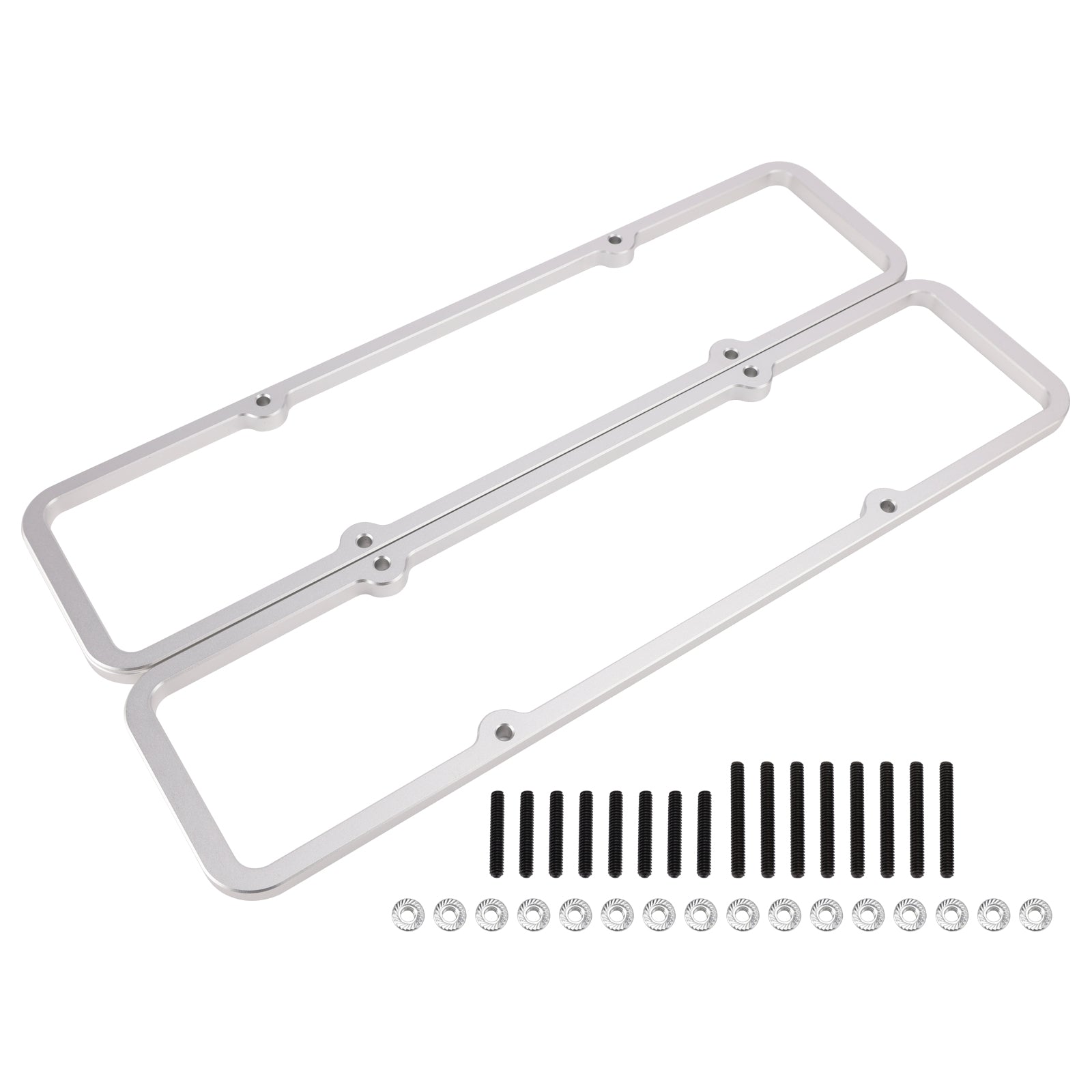 Small Block 1/2"3/8" Valve Cover Spacer 500 Riser 350 For Shaft Mount Roller