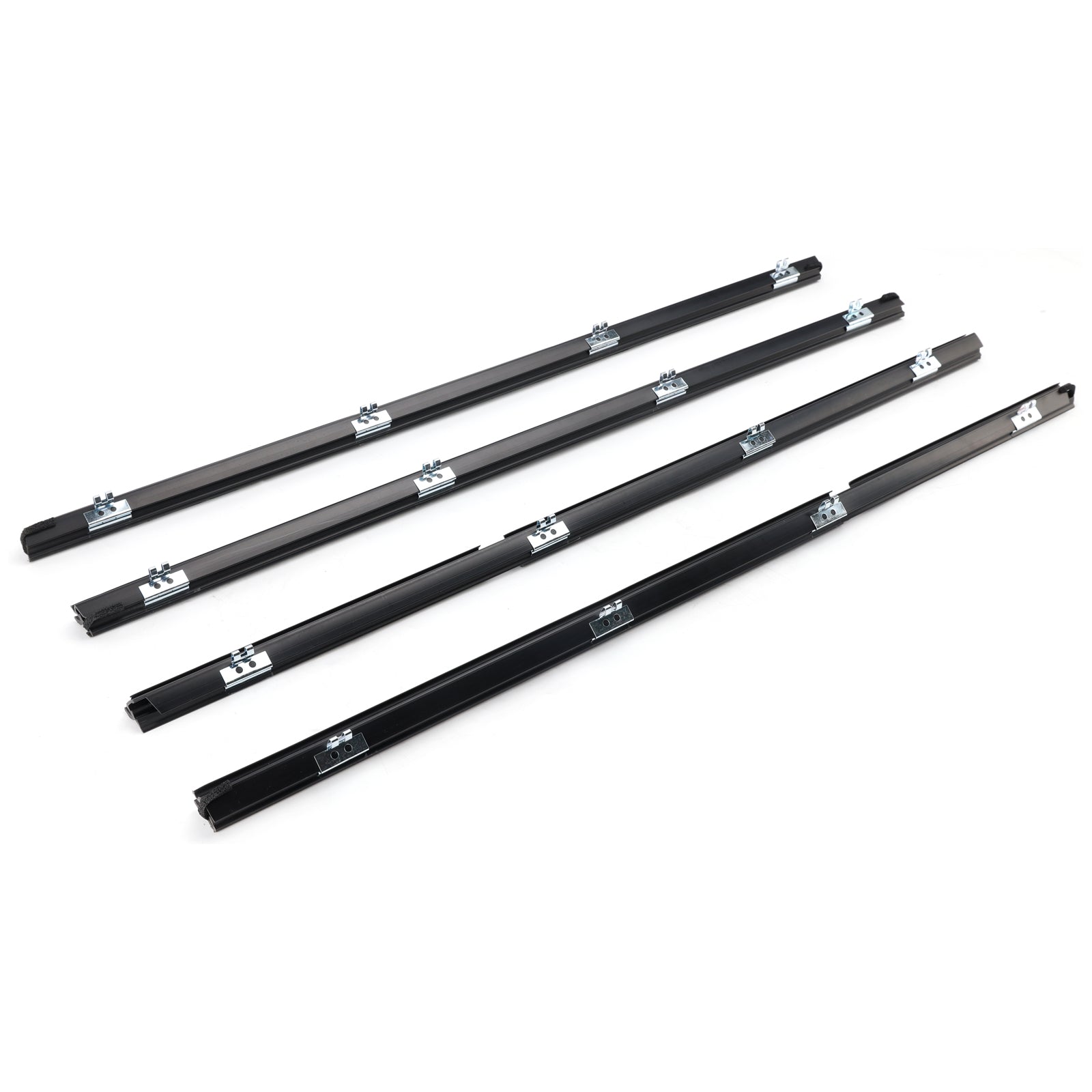 4Pcs Window Weatherstrip For Lexus RX330 RX350 RH400h 2004-2008