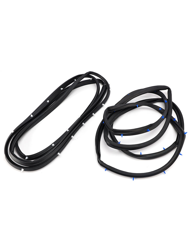 2Pcs Left+Right Front Door Weatherstrip For Toyota Land Cruiser 70 Series