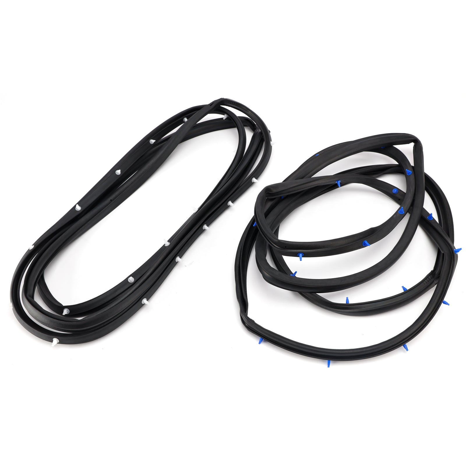 2Pcs Left+Right Front Door Weatherstrip For Toyota Land Cruiser 70 Series