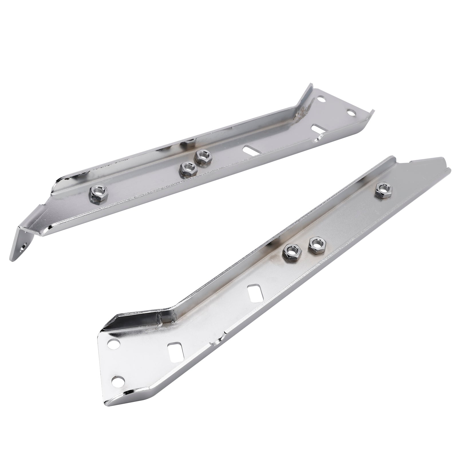 Saddlebag Rail Support Bracket 90718-79C Chrome For Touring Road Glide Flt 85-08