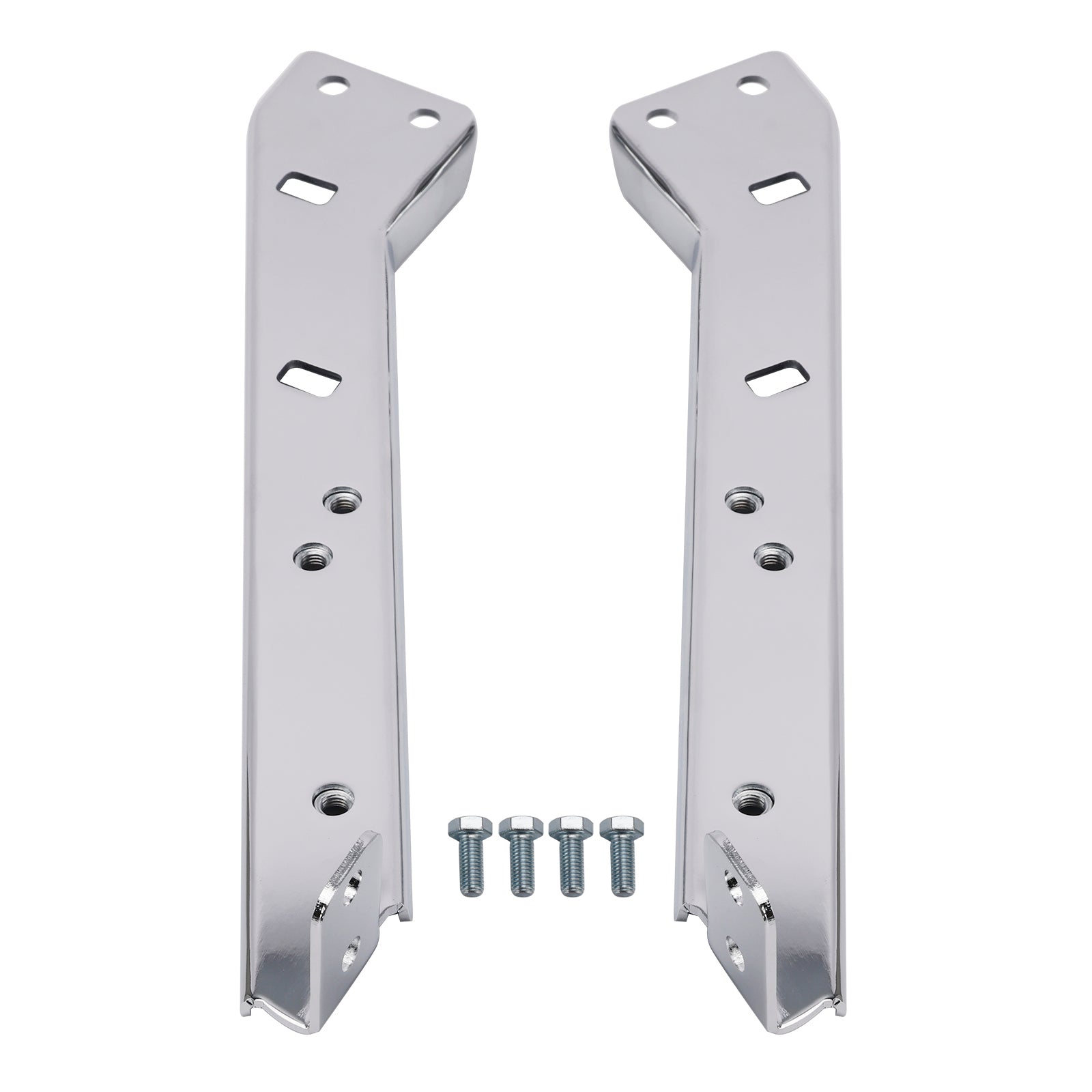 Saddlebag Rail Support Bracket 90718-79C Chrome For Touring Road Glide Flt 85-08