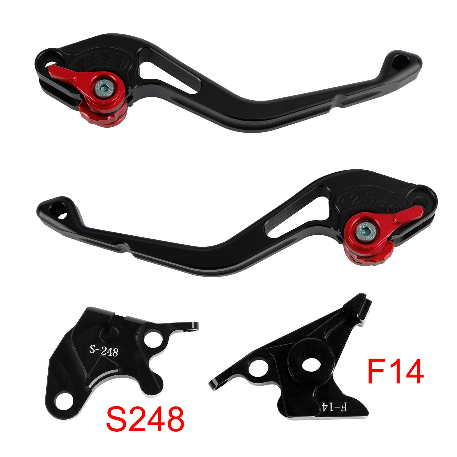 NEW Short Clutch Brake Lever fit for Suzuki GSXR600 750 DL650 GSR600 Red