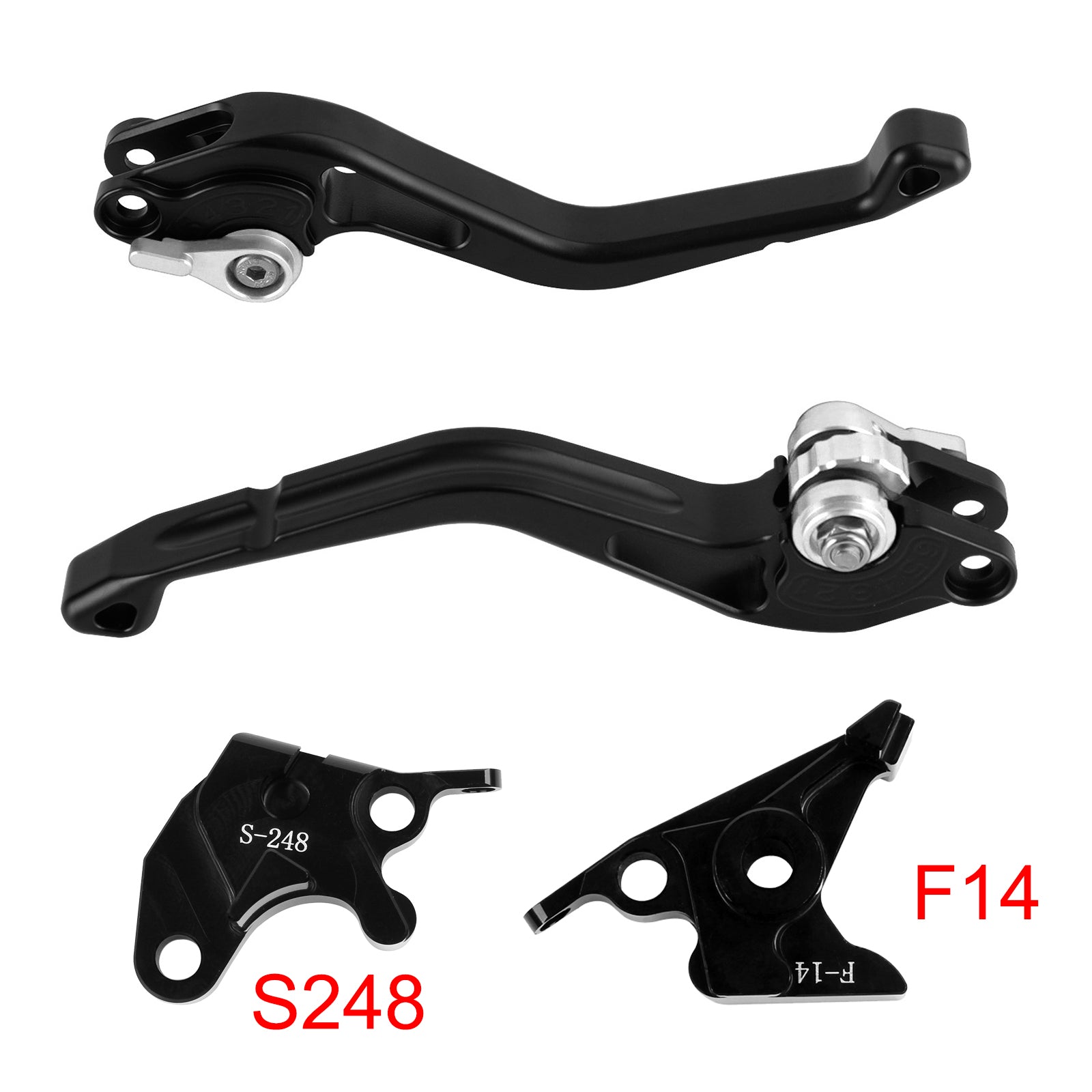 NEW Short Clutch Brake Lever fit for Suzuki GSXR600 750 DL650 GSR600 Silver
