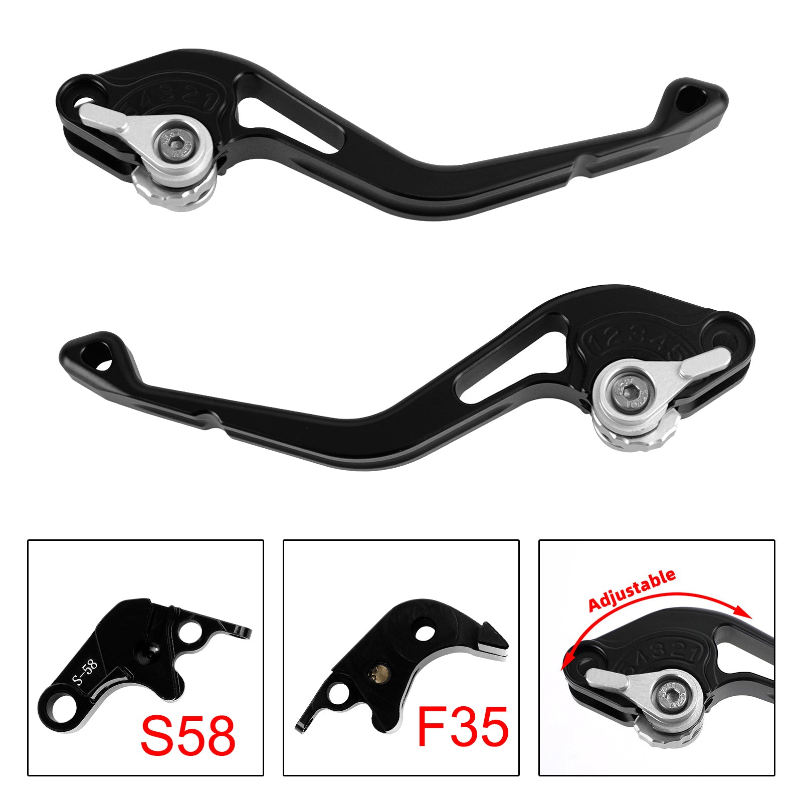 NEW Short Clutch Brake Lever fit for Suzuki GSX-S1000/F 2015 Silver
