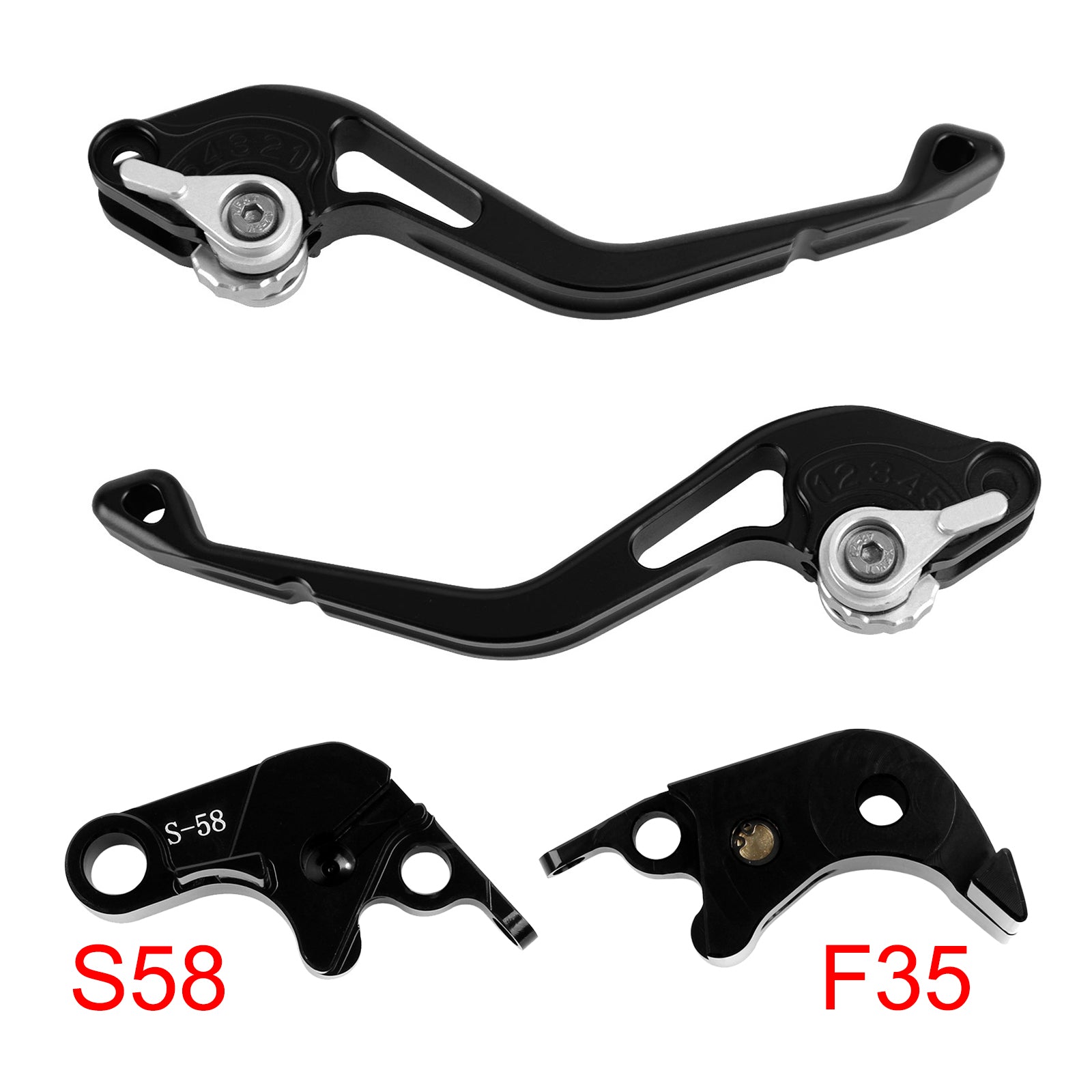 NEW Short Clutch Brake Lever fit for Suzuki GSX-S1000/F 2015 Silver
