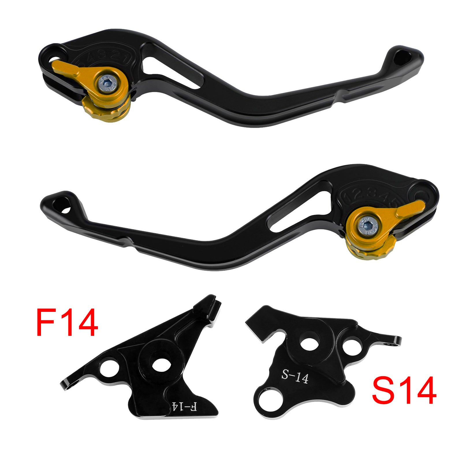 NEW Short Clutch Brake Lever fit for Suzuki GSF650 GSXR1300 DL1000 Gold