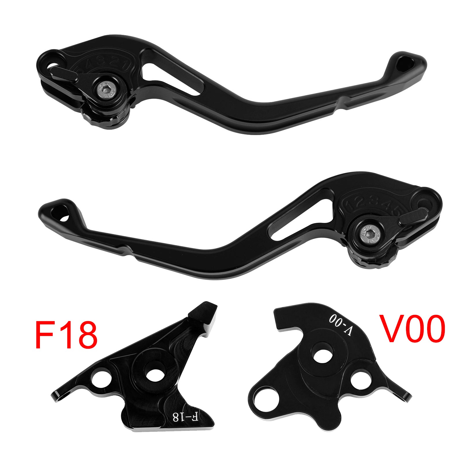 NEW Short Clutch Brake Lever fit for Honda VFR750 VFR800/F VTR1000F Black