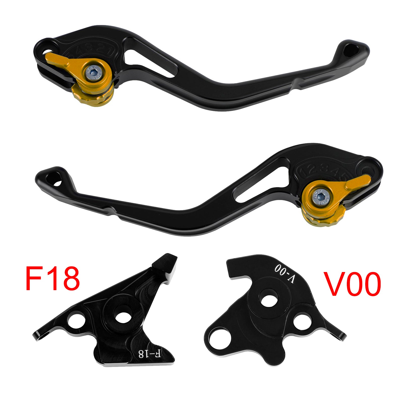 NEW Short Clutch Brake Lever fit for Honda VFR750 VFR800/F VTR1000F Gold