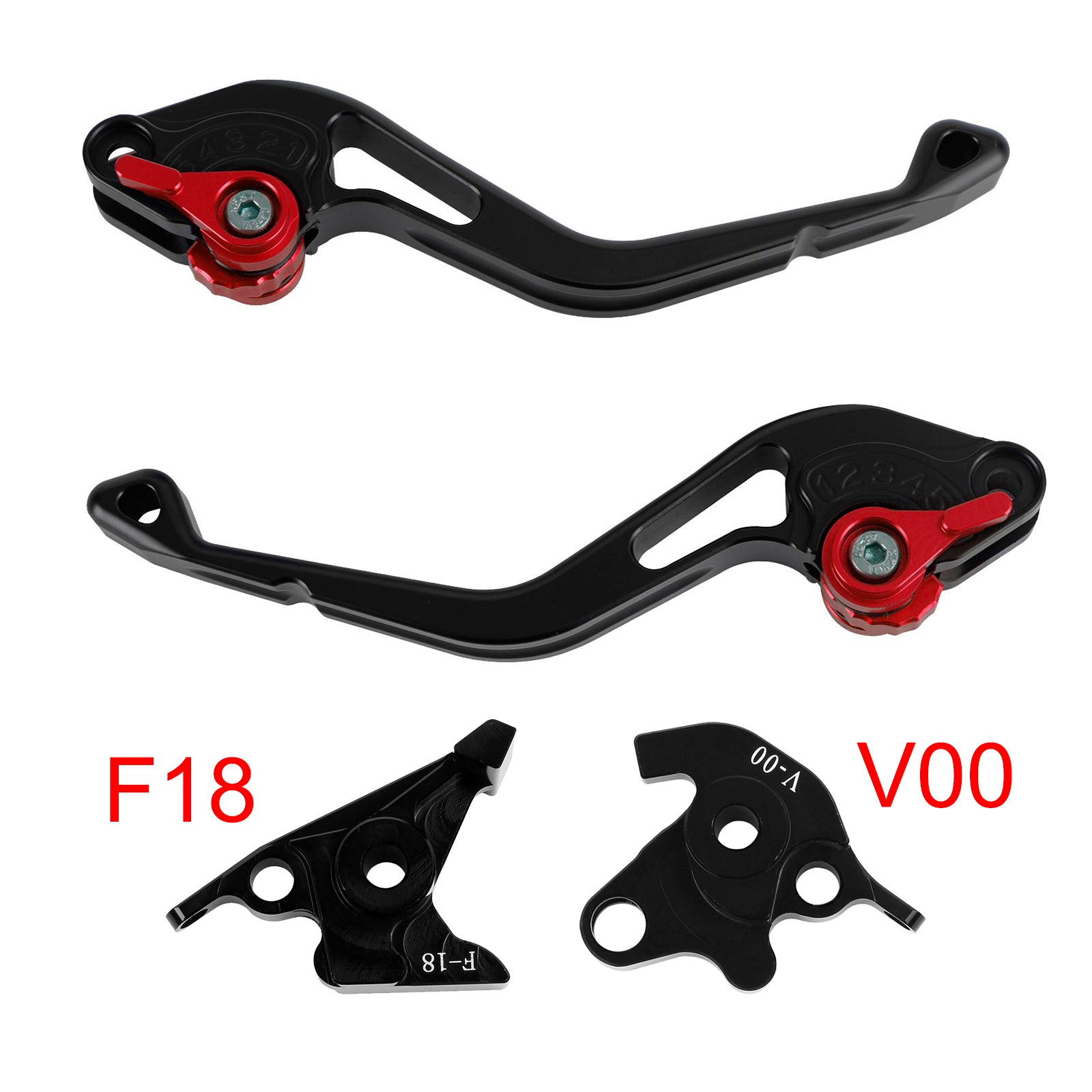 NEW Short Clutch Brake Lever fit for Honda VFR750 VFR800/F VTR1000F Red