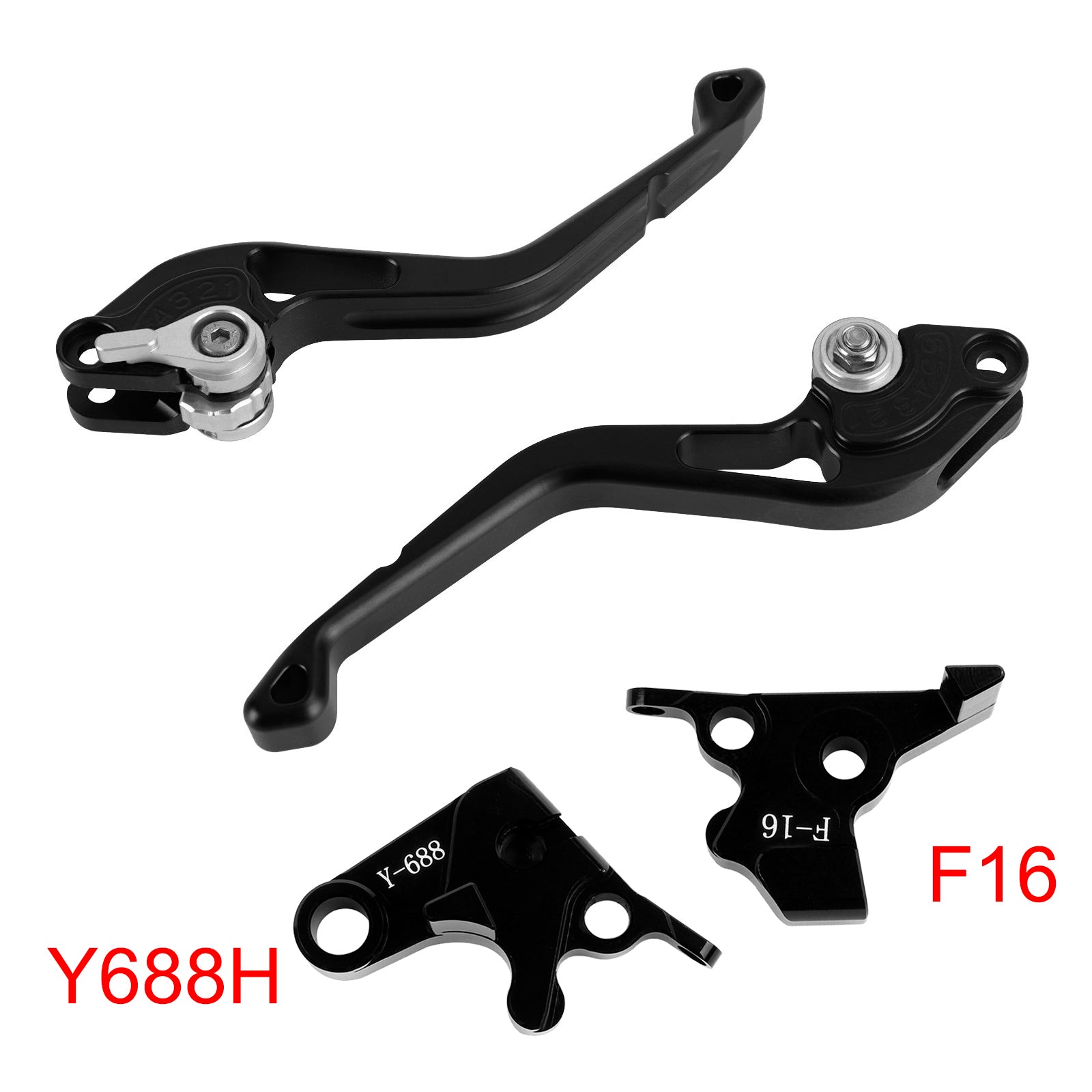 NEW Short Clutch Brake Lever fit for Yamaha FZ6 FAZER XSR 700 900 ABS Silver