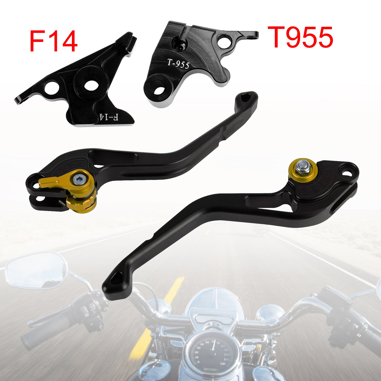 NEW Short Clutch Brake Lever fit for DAYTONA 955i SRINT ST TT600 Gold