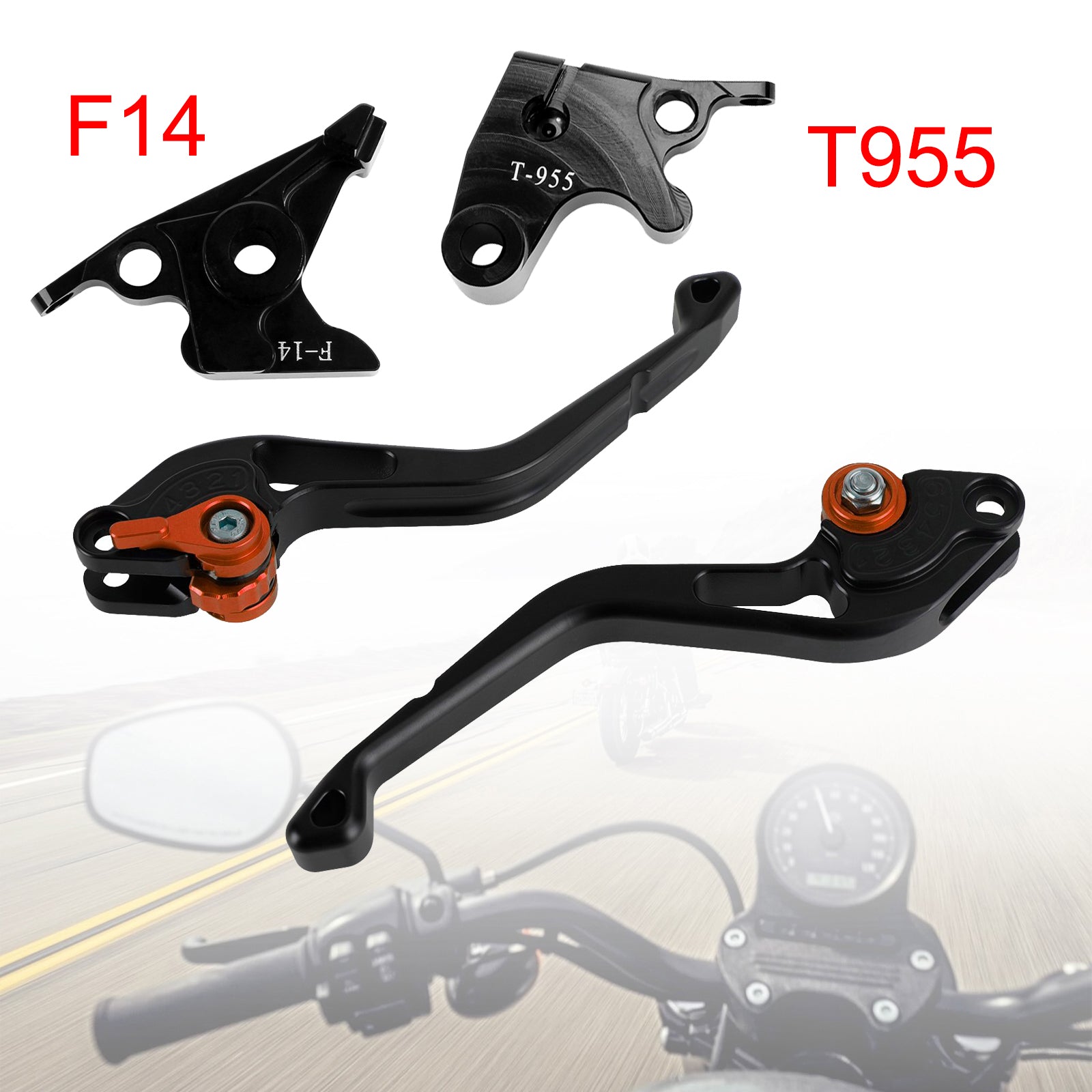 NEW Short Clutch Brake Lever fit for DAYTONA 955i SRINT ST TT600 Orange