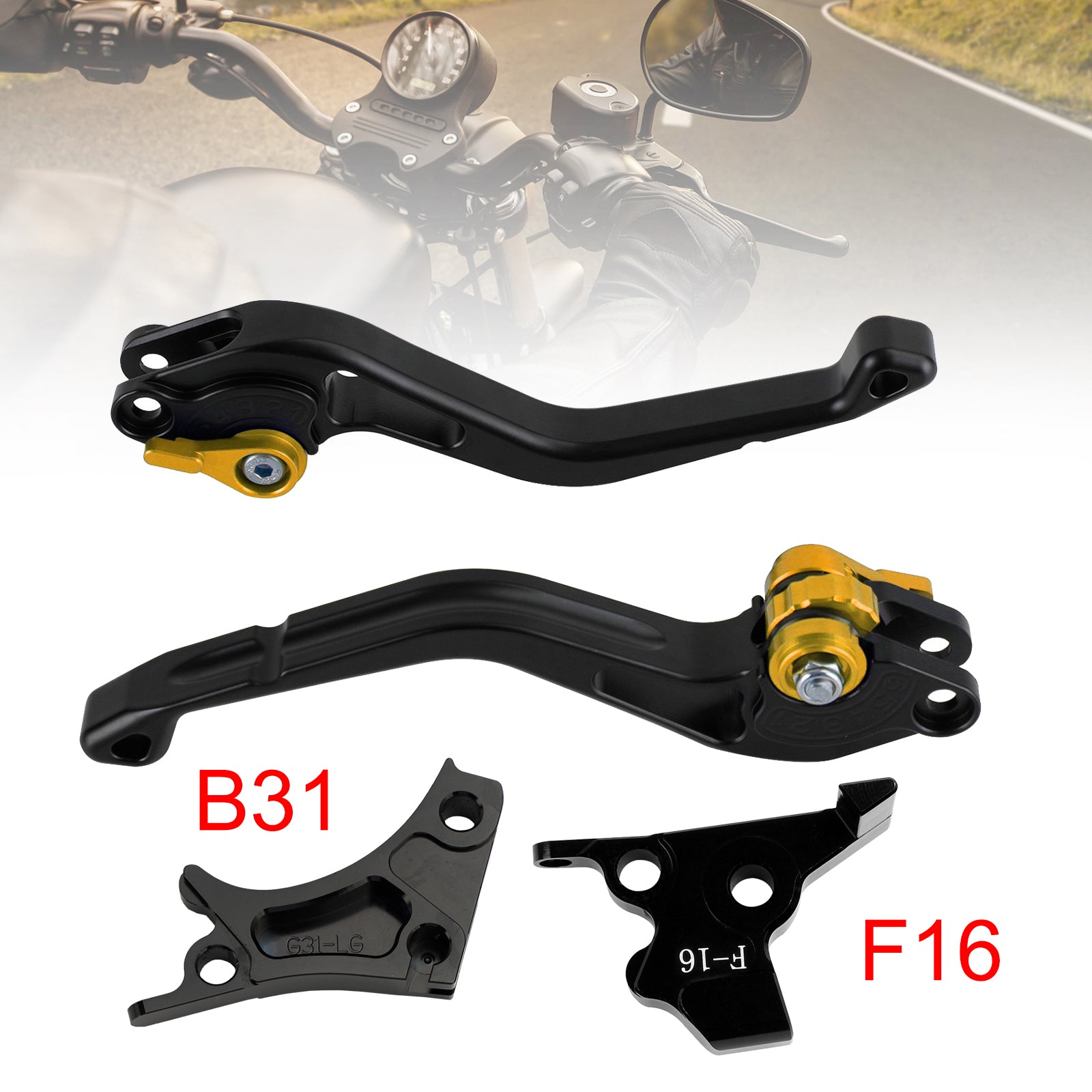 NEW Short Clutch Brake Lever fit for BMW G310R G310GS 2017-2018 Gold