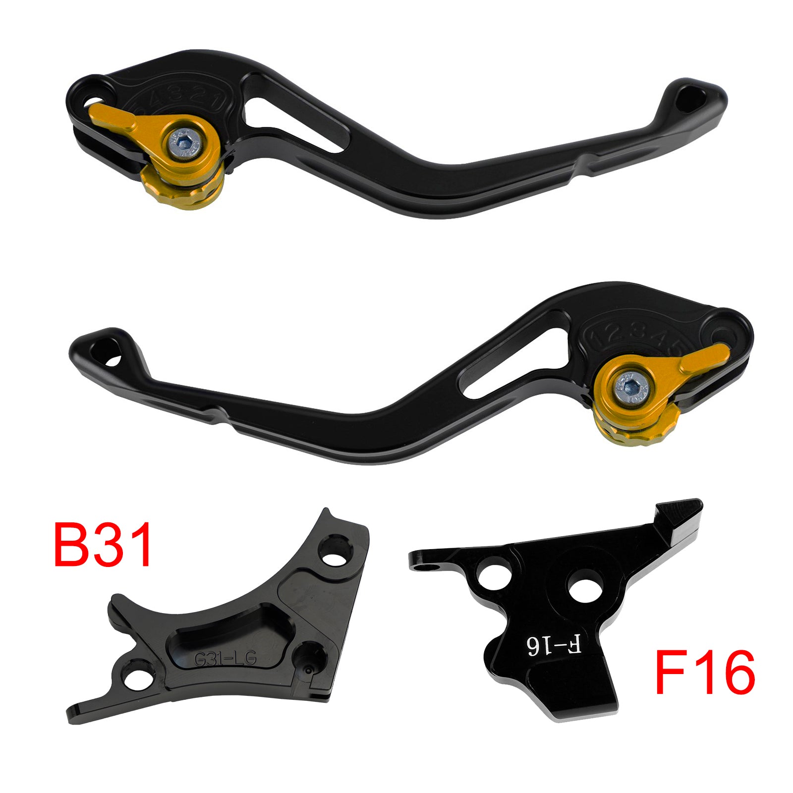 NEW Short Clutch Brake Lever fit for BMW G310R G310GS 2017-2018 Gold