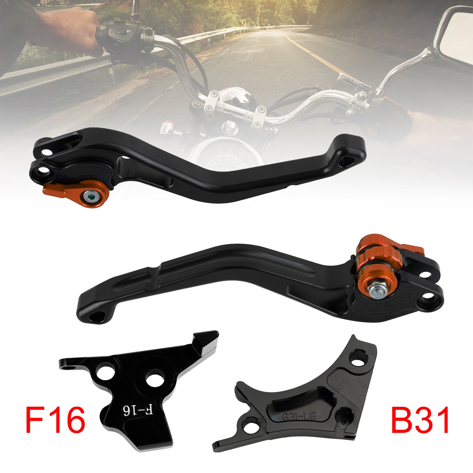 NEW Short Clutch Brake Lever fit for BMW G310R G310GS 2017-2018 Orange
