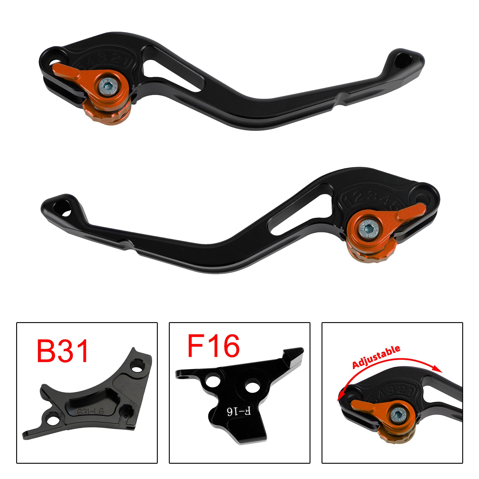 NEW Short Clutch Brake Lever fit for BMW G310R G310GS 2017-2018 Orange