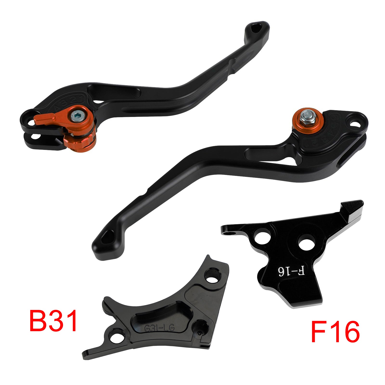 NEW Short Clutch Brake Lever fit for BMW G310R G310GS 2017-2018 Orange