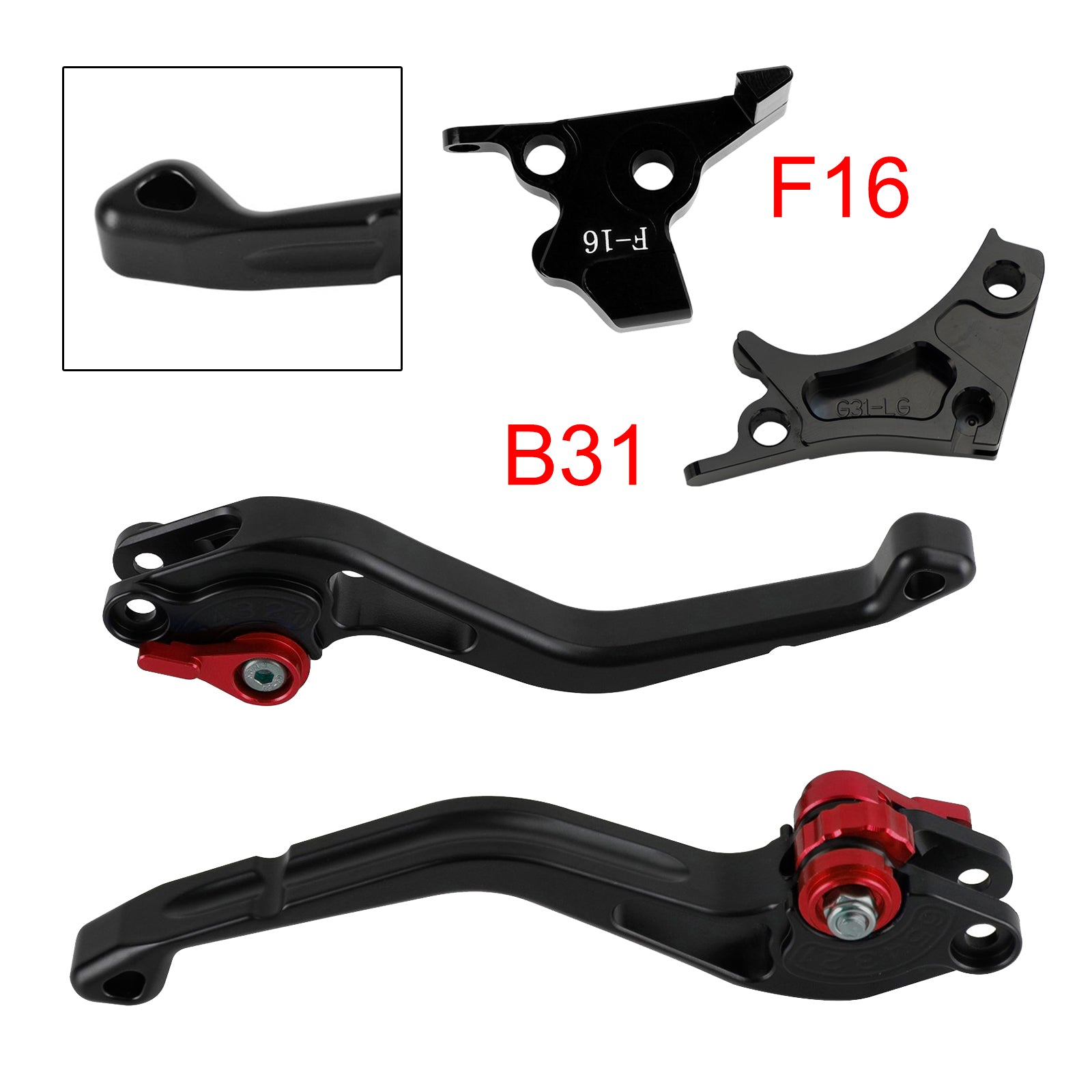 NEW Short Clutch Brake Lever fit for BMW G310R G310GS 2017-2018 Red