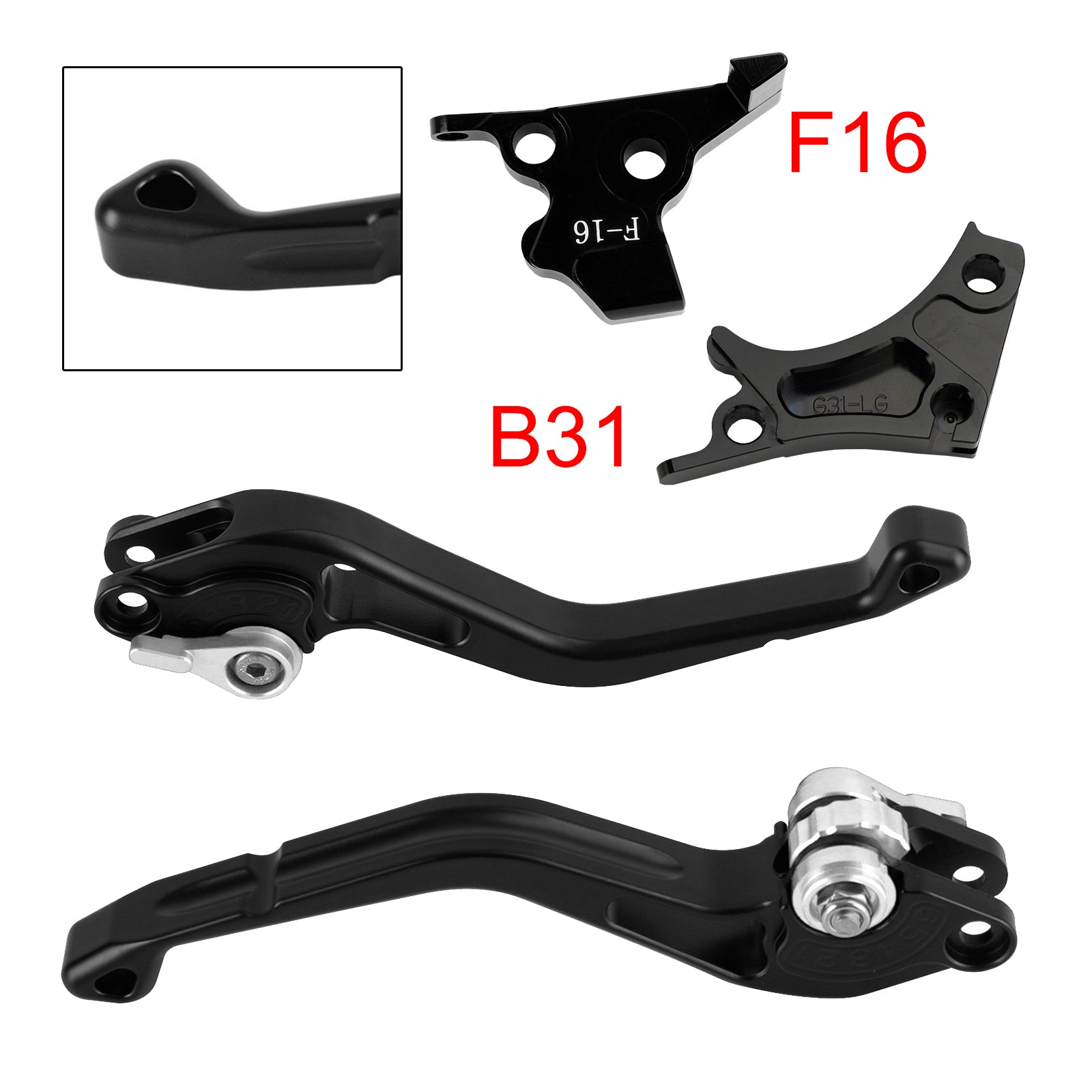 NEW Short Clutch Brake Lever fit for BMW G310R G310GS 2017-2018 Silver