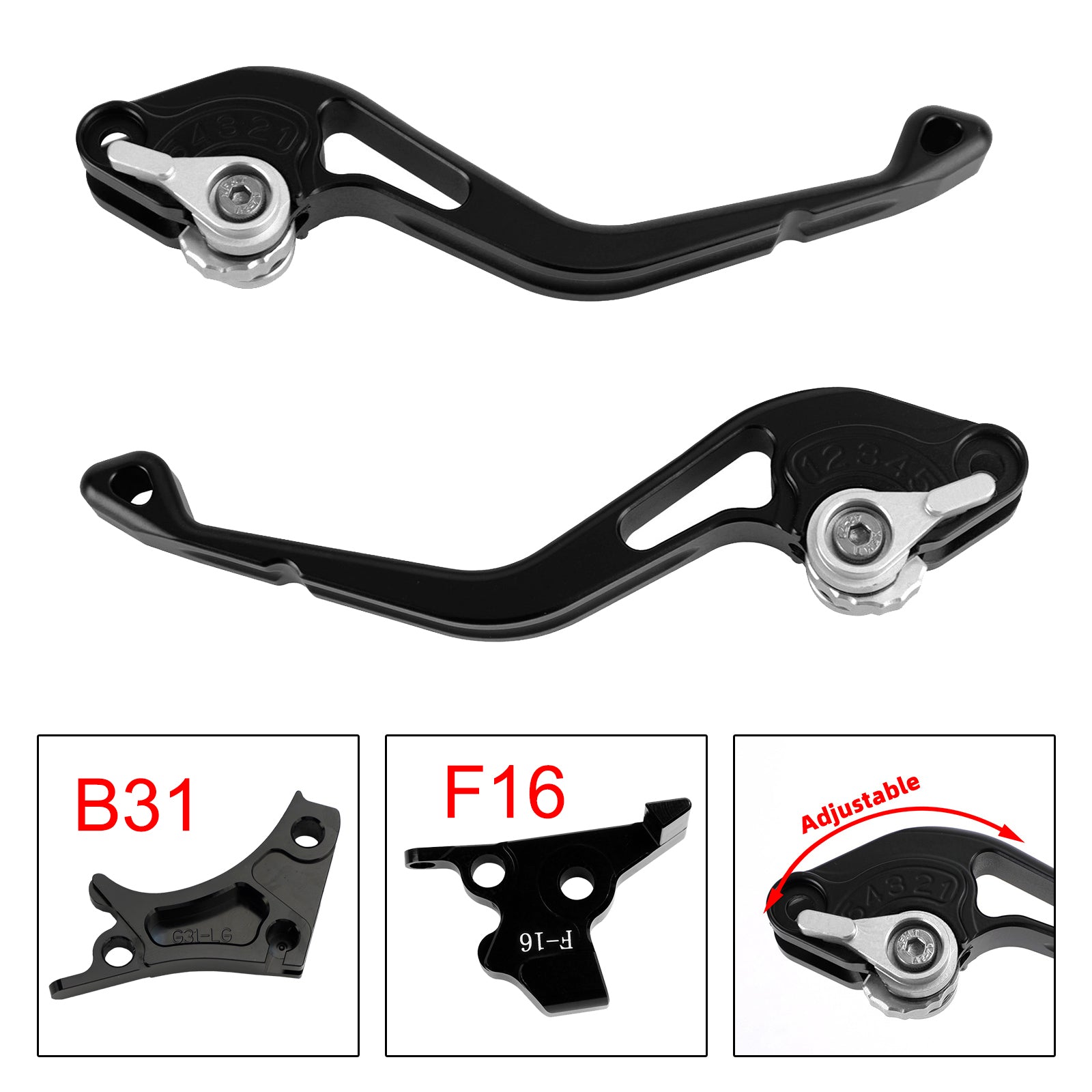 NEW Short Clutch Brake Lever fit for BMW G310R G310GS 2017-2018 Silver