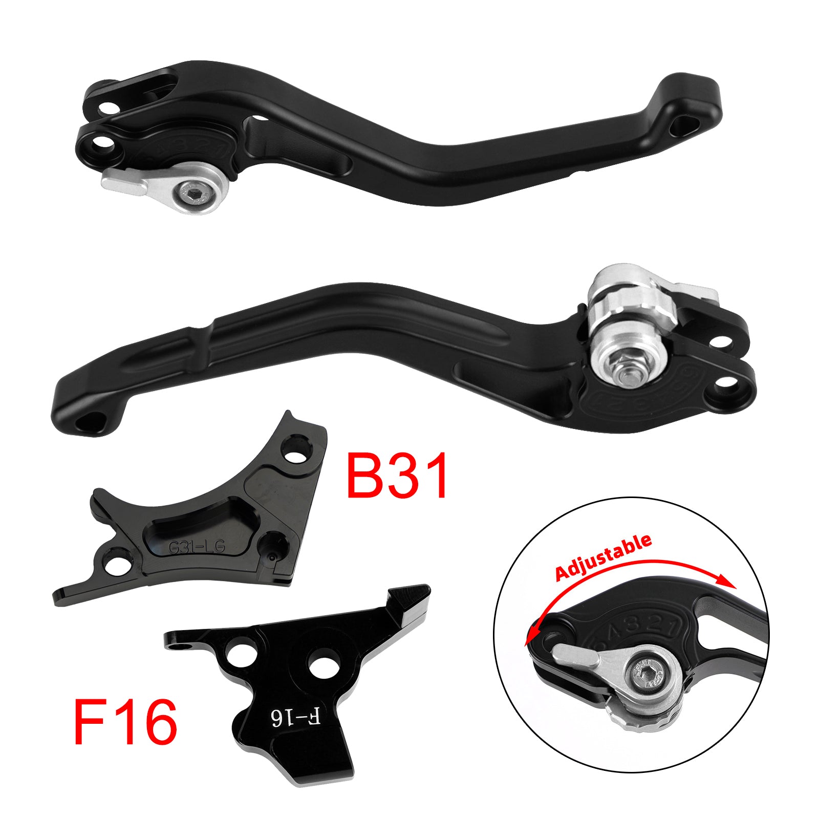 NEW Short Clutch Brake Lever fit for BMW G310R G310GS 2017-2018 Silver
