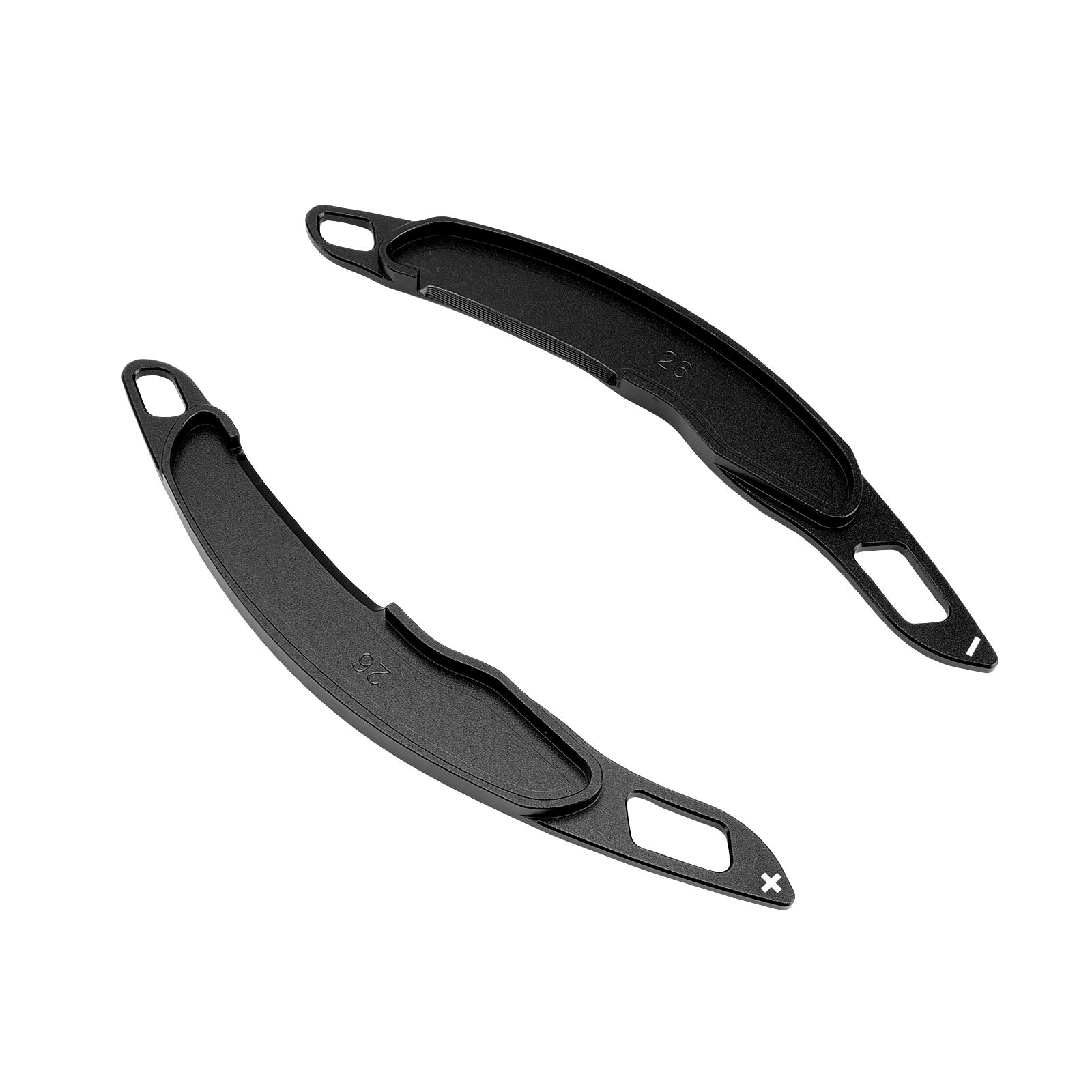 Steering Wheel Paddle Shifter For Mitsubishi ASX 2013-15 Aluminium Black