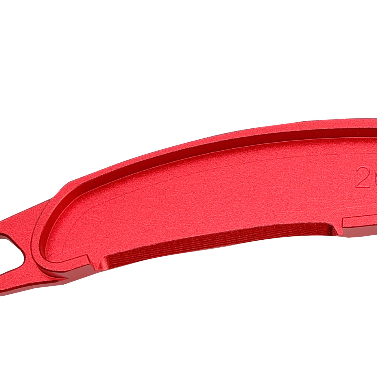 Steering Wheel Paddle Shifter For Mitsubishi ASX 2013-15 Aluminium Red