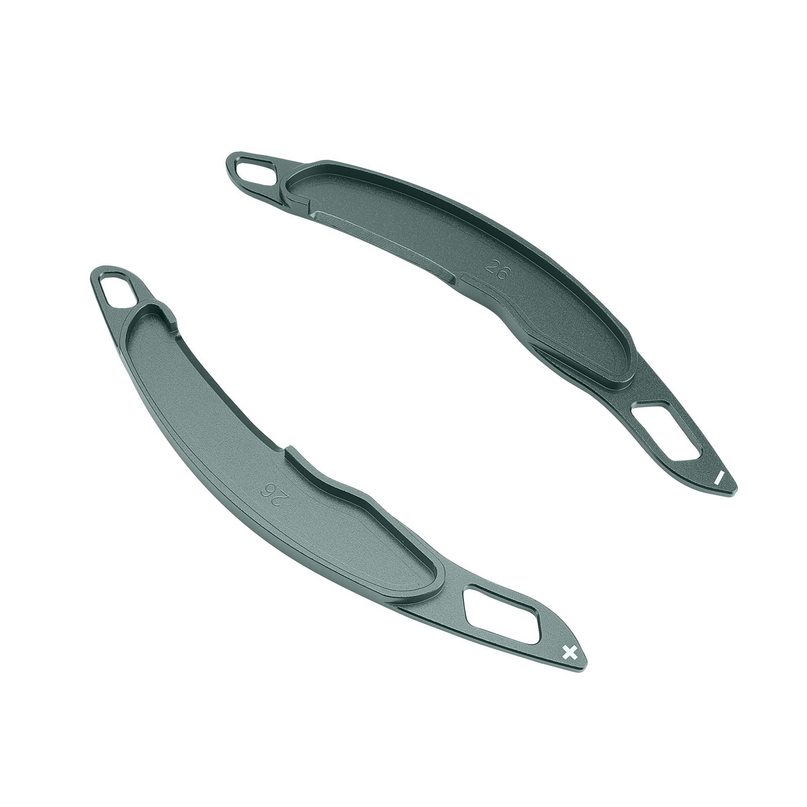 Steering Wheel Paddle Shifter For Mitsubishi ASX 2013-15 Aluminium Grey