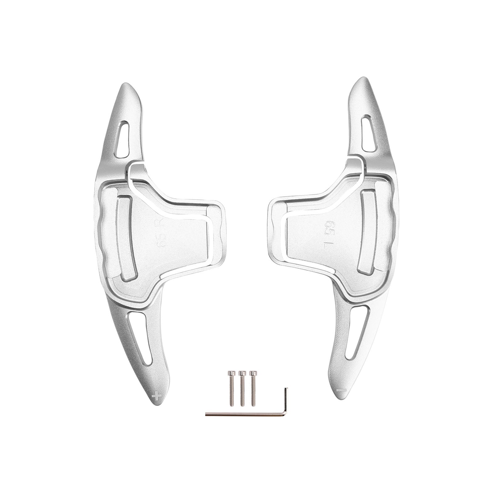 Steering Wheel Paddle Shifter For Kia K5 2016-2019 Aluminium Silver