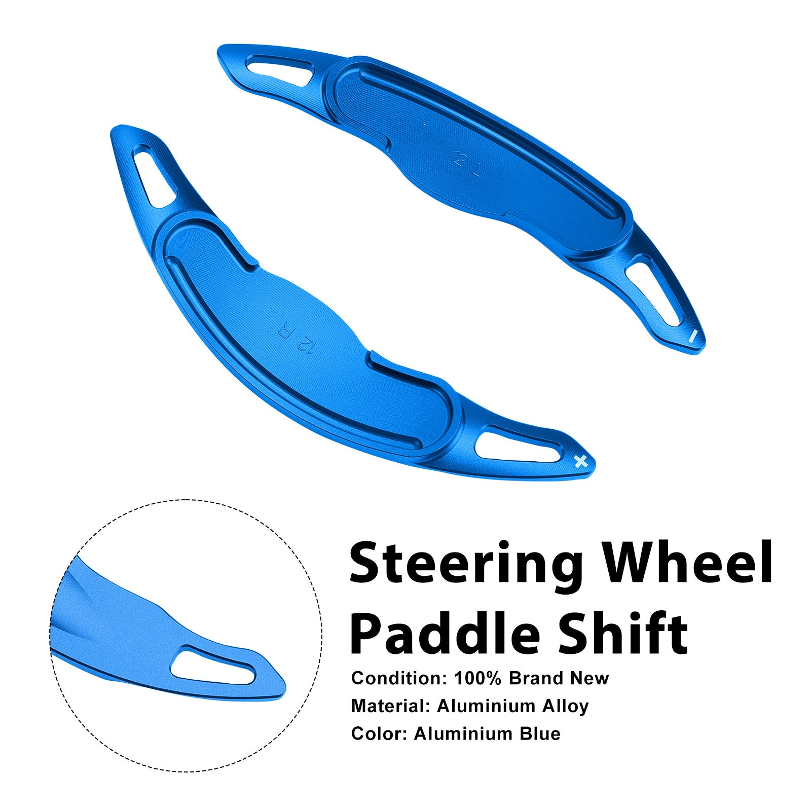 Steering Wheel Paddle Shifter For Mini F54 F55 F56 F57 Aluminium Blue