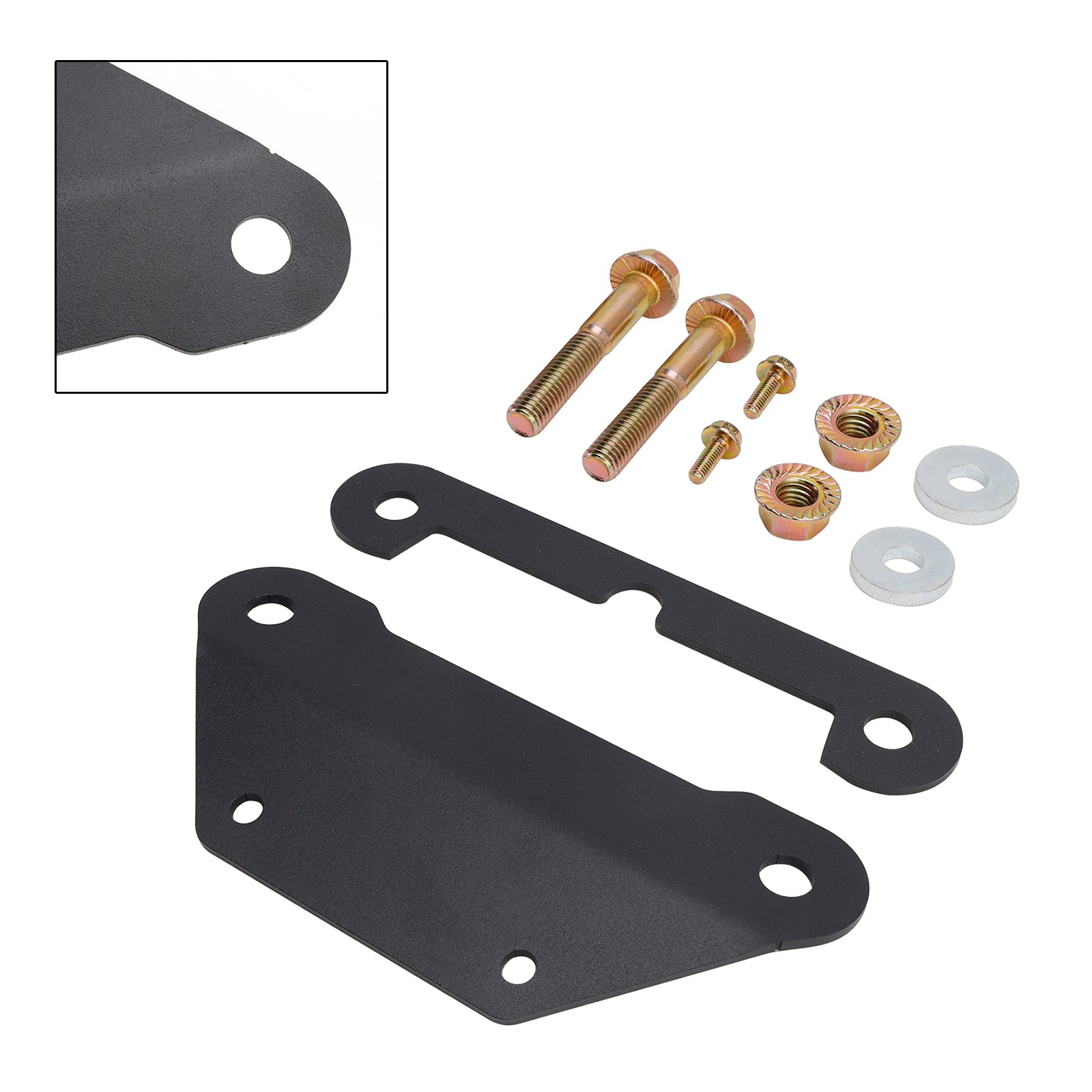 Front Shock Mount Braces Plate Kit Reinforcement Brackets For Kawasaki Krx 1000