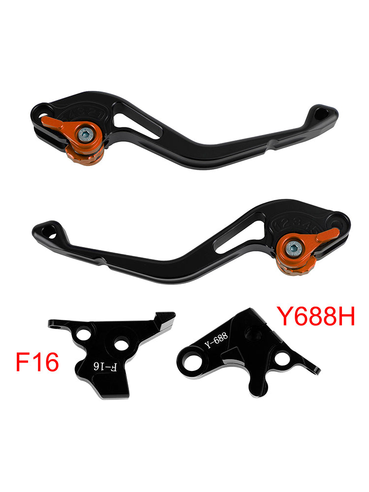 NEW Short Clutch Brake Lever fit for Yamaha FZ6 FAZER XSR 700 900 ABS Orange