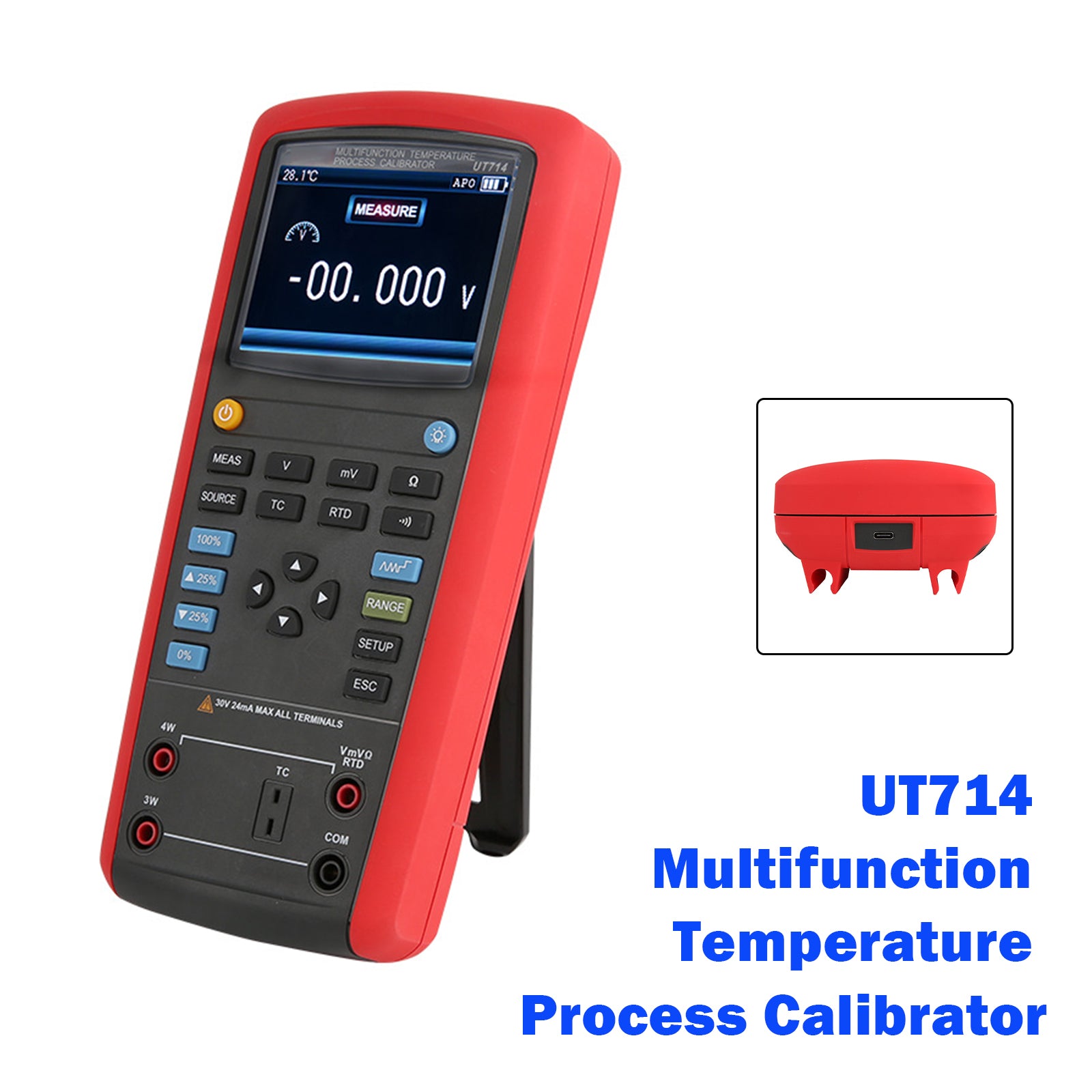 UT714 Multifunction Tester Temperature Process Calibrator Thermocouple