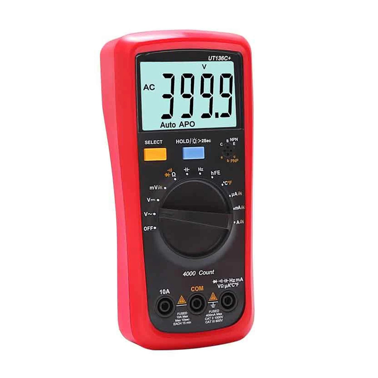 UT136C+ Multimeter Digital Multimeter Tester AC DC Voltmeter Ammeter