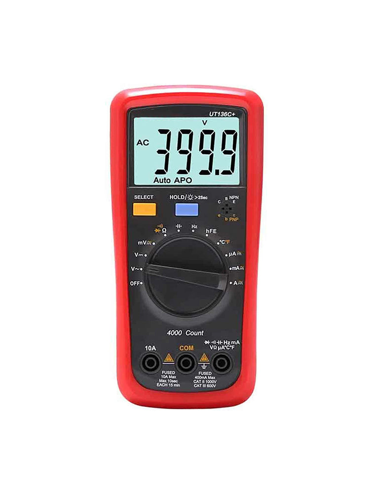 UT17B MAX Digital Multimeter DC/AC Function SwitchingC/V/I/R Measurement?